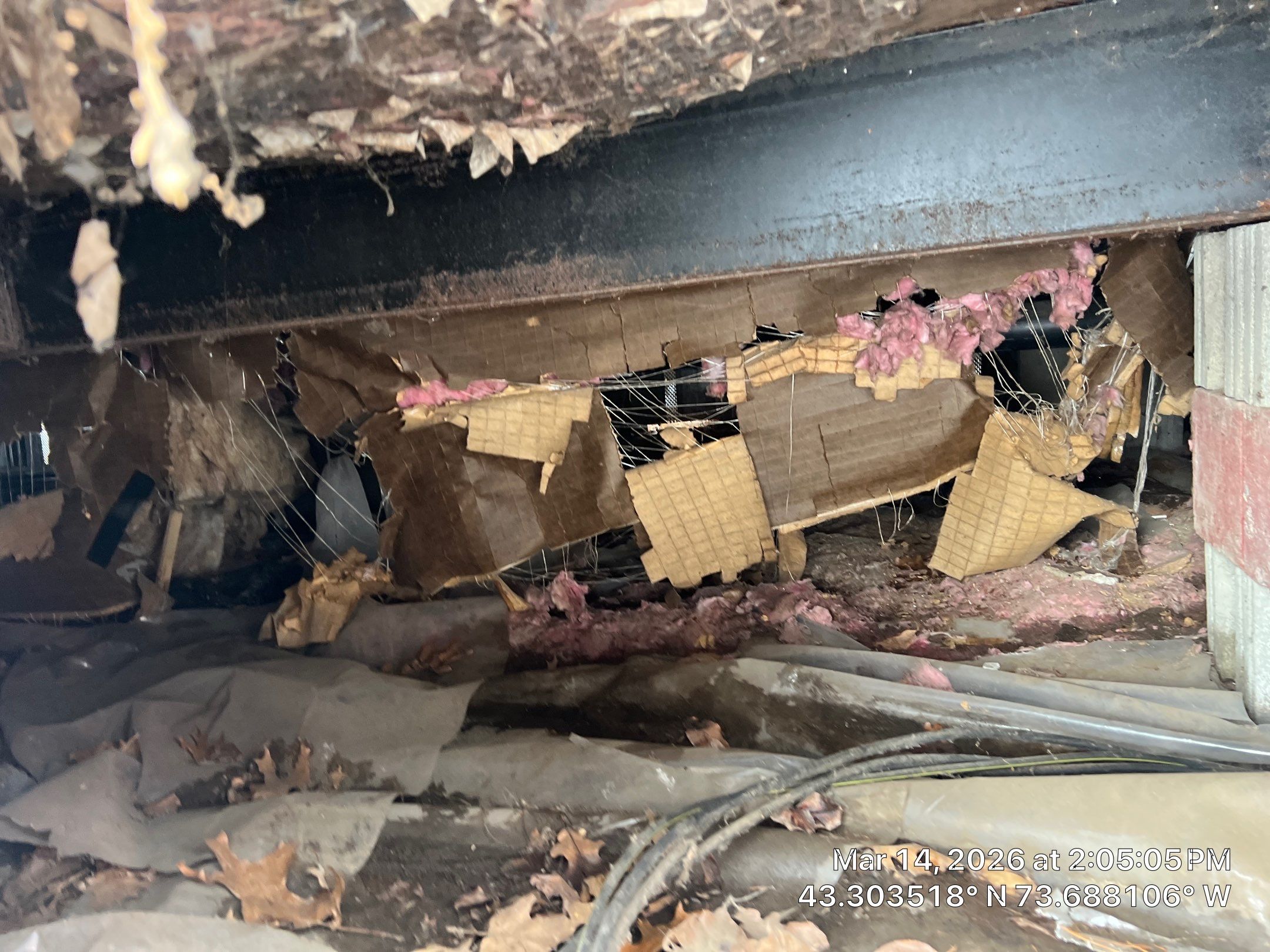 Furnace Replacement and Mobile Home Belly Insulation Project in West Glens Falls by Saffron Elite Home Performance & Building Science