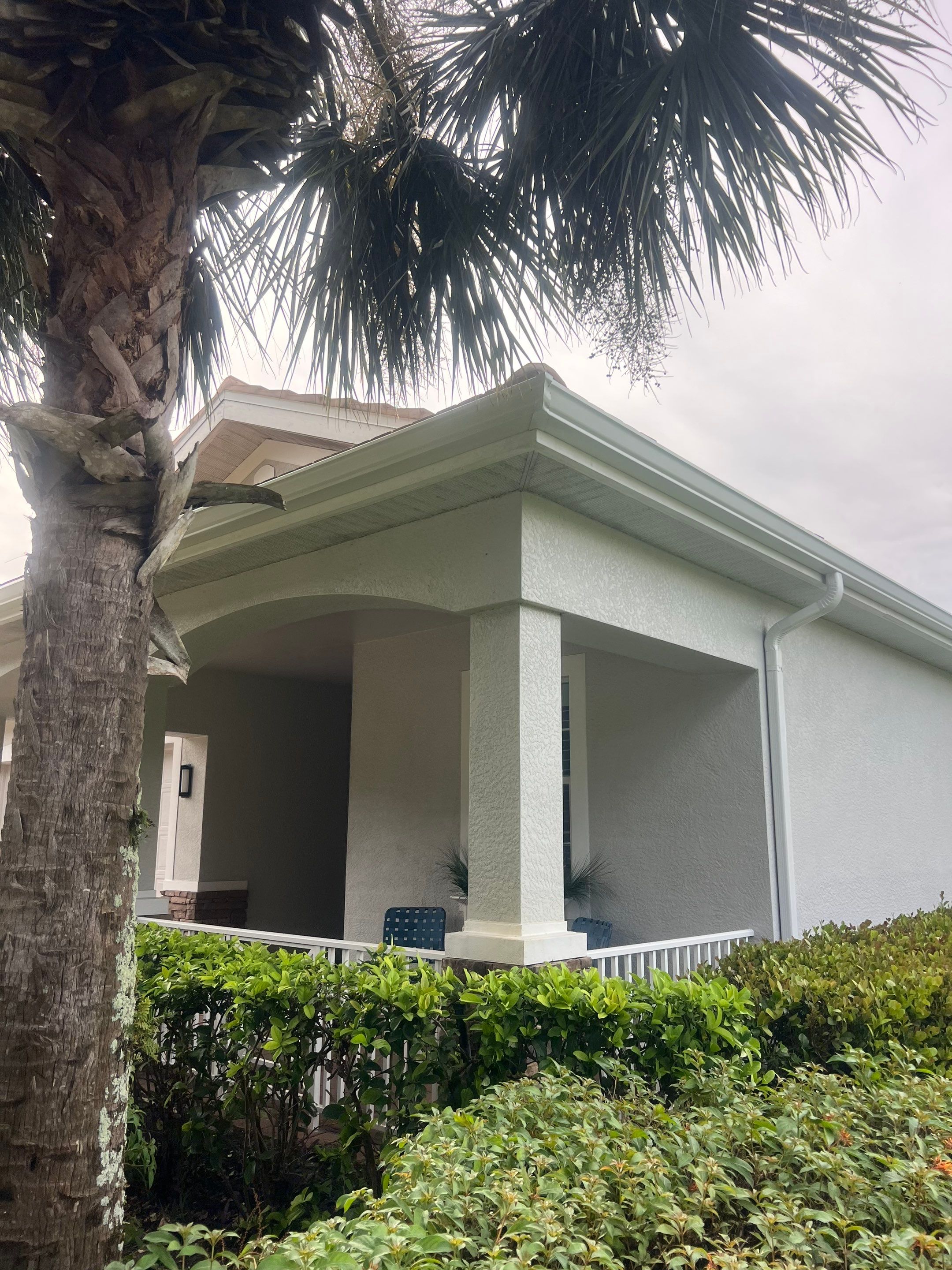 Upgraded Gutter System for Rain Protection in Fort Myers FL by Gutter Professors