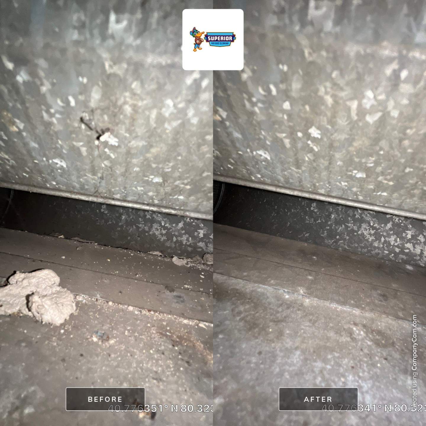 Air Duct Cleaning With a Vacuum Truck in Beaver Falls, PA by Superior Air Duct Cleaning