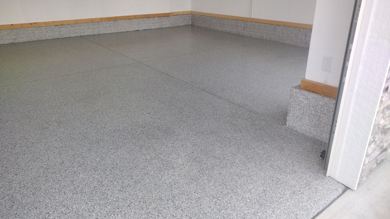 Another Norwalk Garage Upgrade!  by Revival Concrete Coatings, LLC