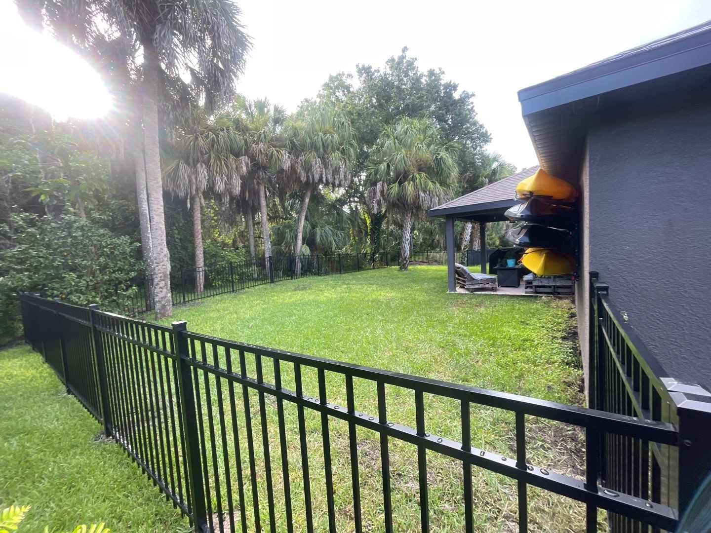 Palmetto, FL 4ft. Tall 3-Rail Aluminum  by Asap fence and gates, LLC