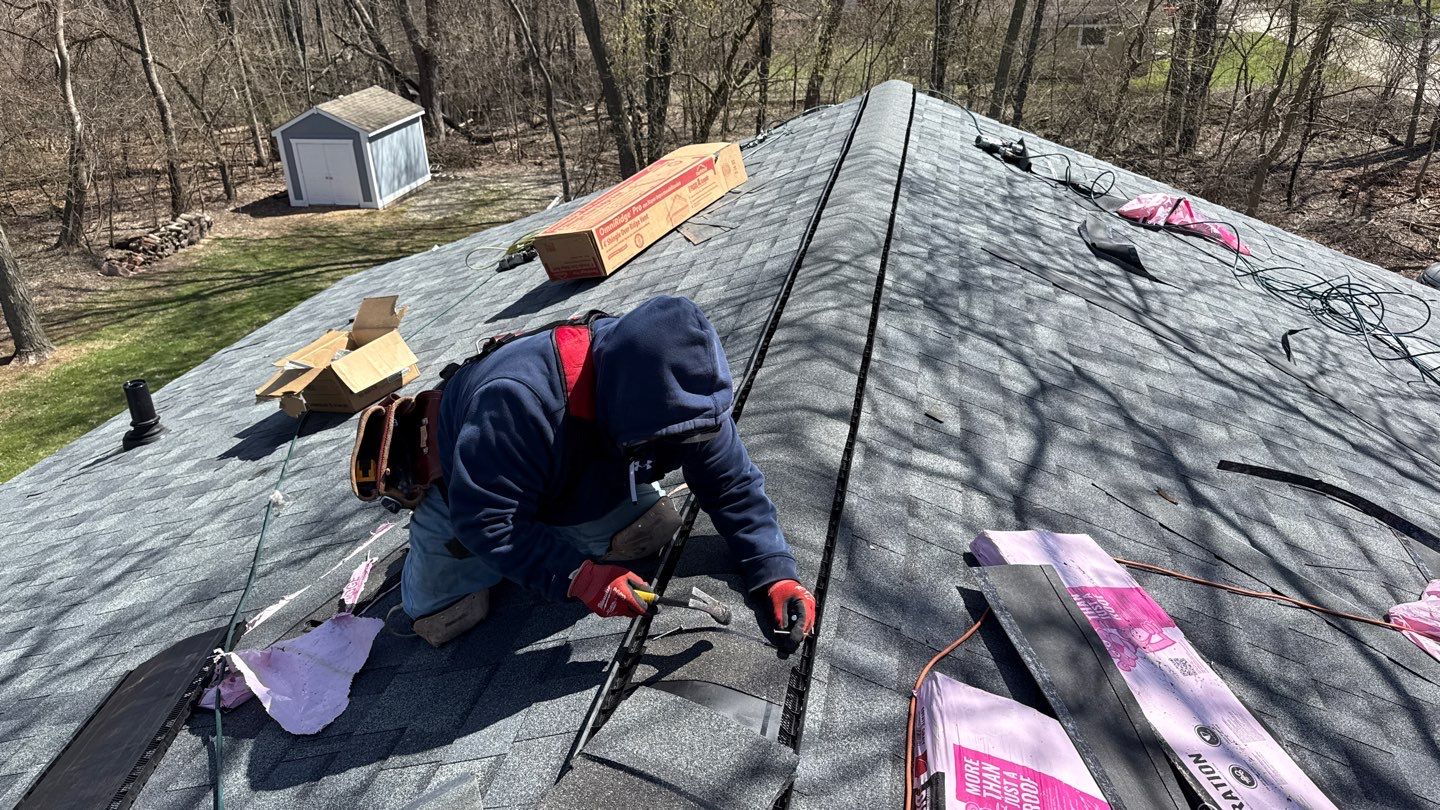 Roof Replacement using Owens Corning Estate Gray by 180 Contractors