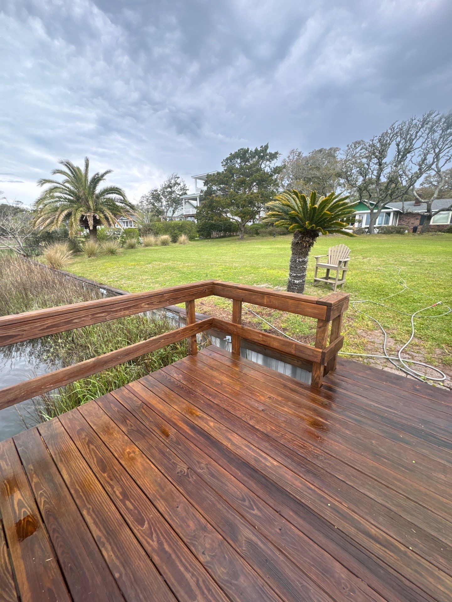Dock using Wood Sealant by DuraSeal