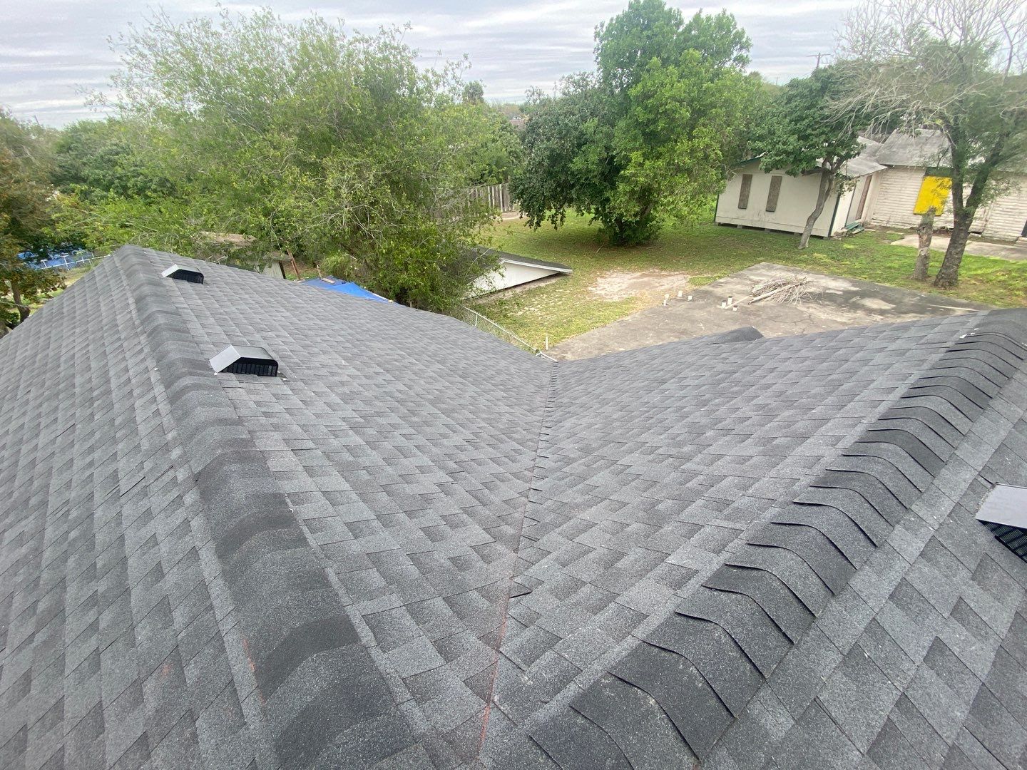 Residential Roofing Installation using GAF Natural Shadow by Lighthouse Roofing