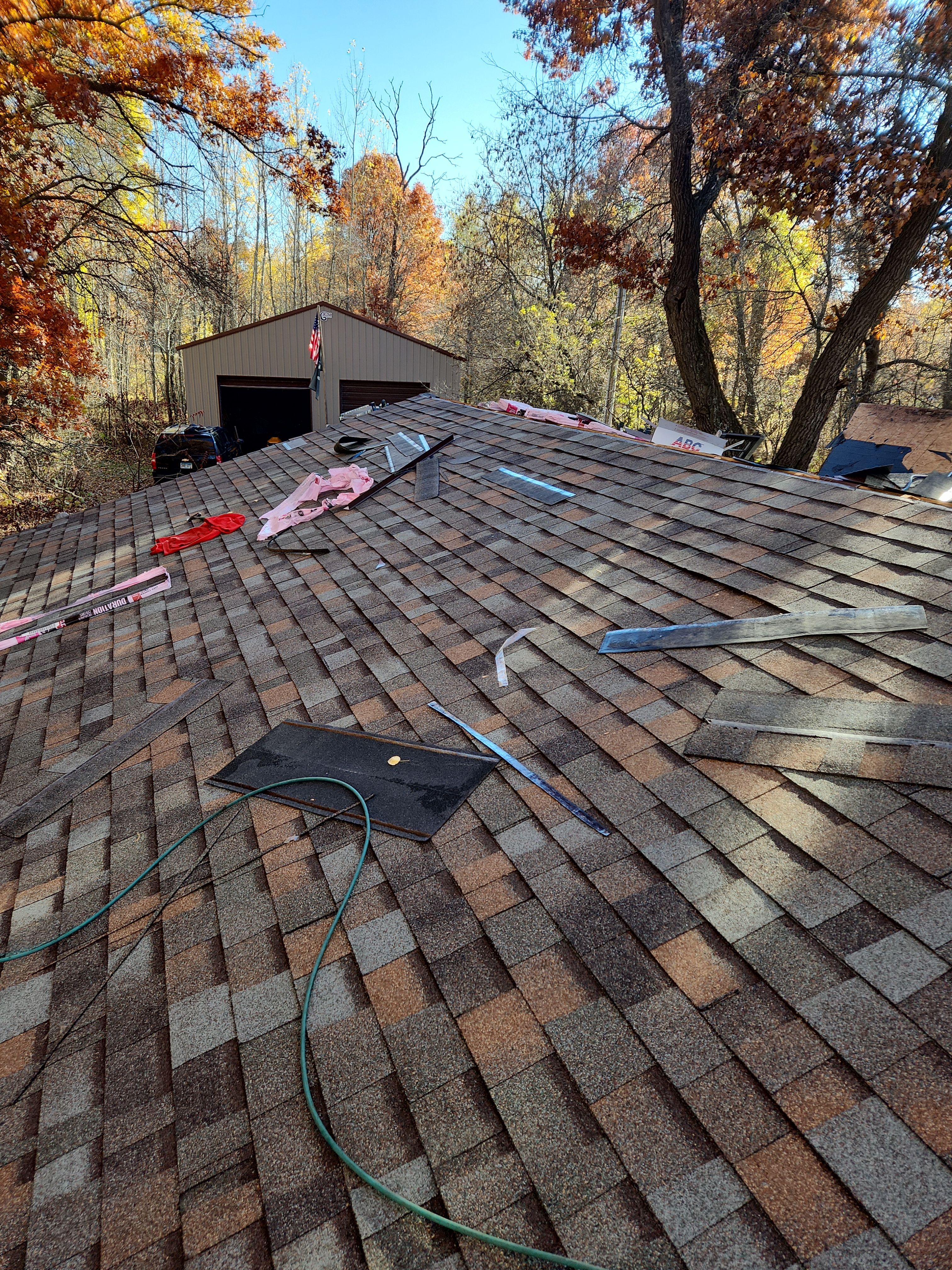 Owens Corning Roof Installation in Shingle Color Aged Copper – East Gull Lake, MN by Next Level Seamless Gutters / Exteriors Inc.