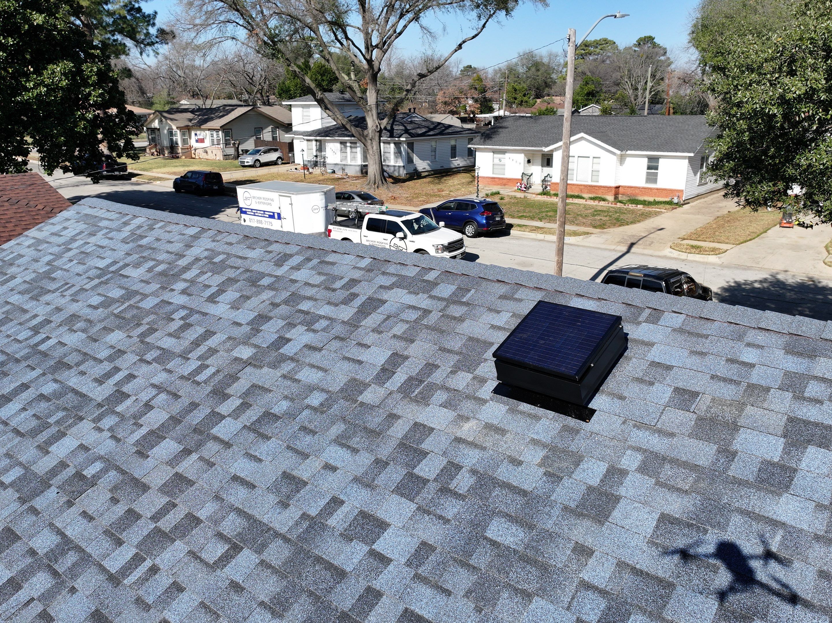 Owens Corning Duration Harbor blue, New Decking!!! by Becker Roofing and Exteriors