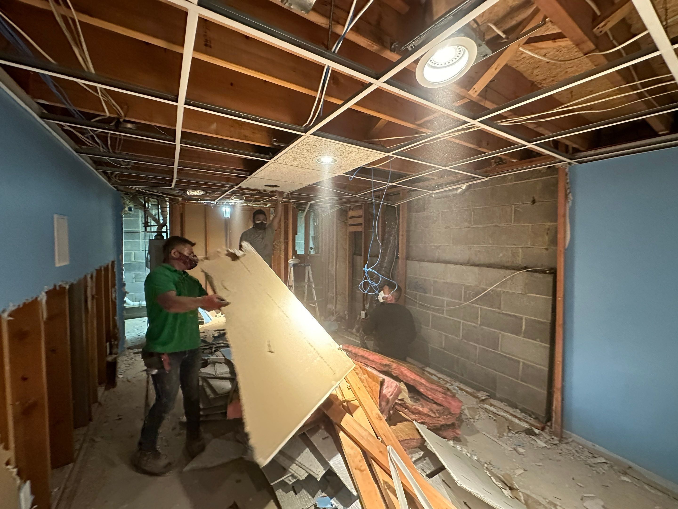 Basement Remodel  by Home Concepts Construction