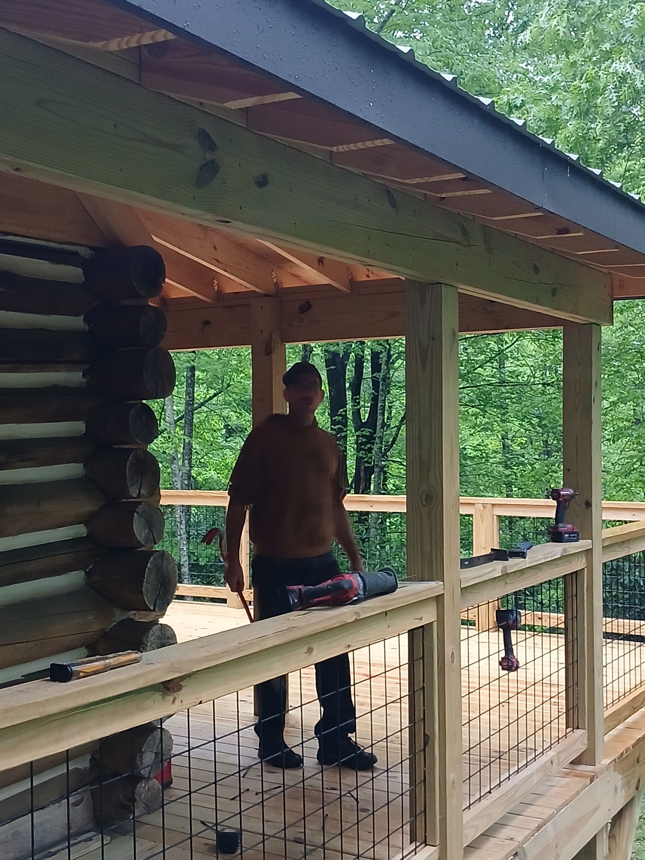 Carpentry Project in Zirconia, NC by Secure Restoration