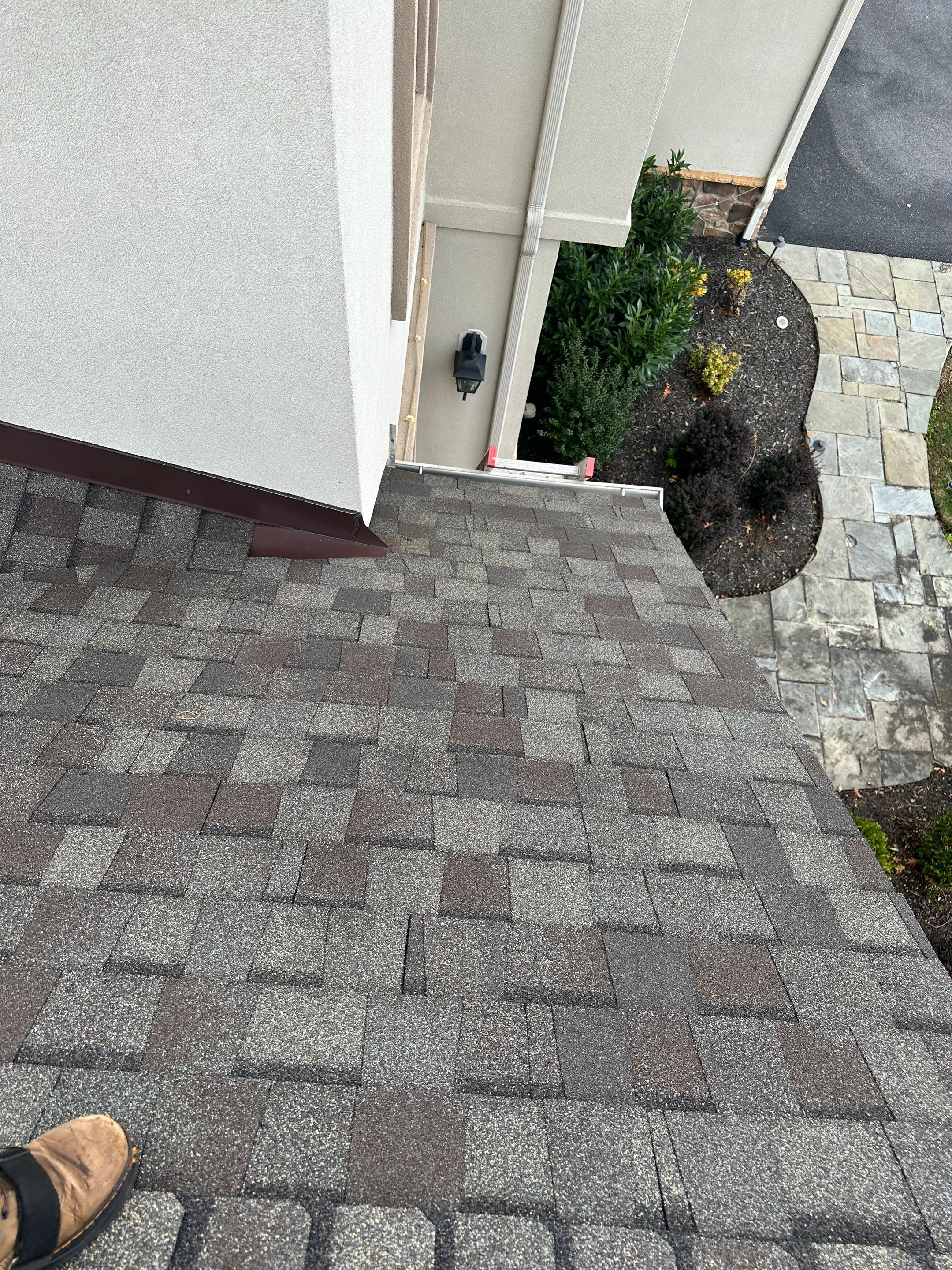 Residential Roofing Repair using CertainTeed Landmark Weathered Wood Architectural Shingles by Frederick Roof Repair