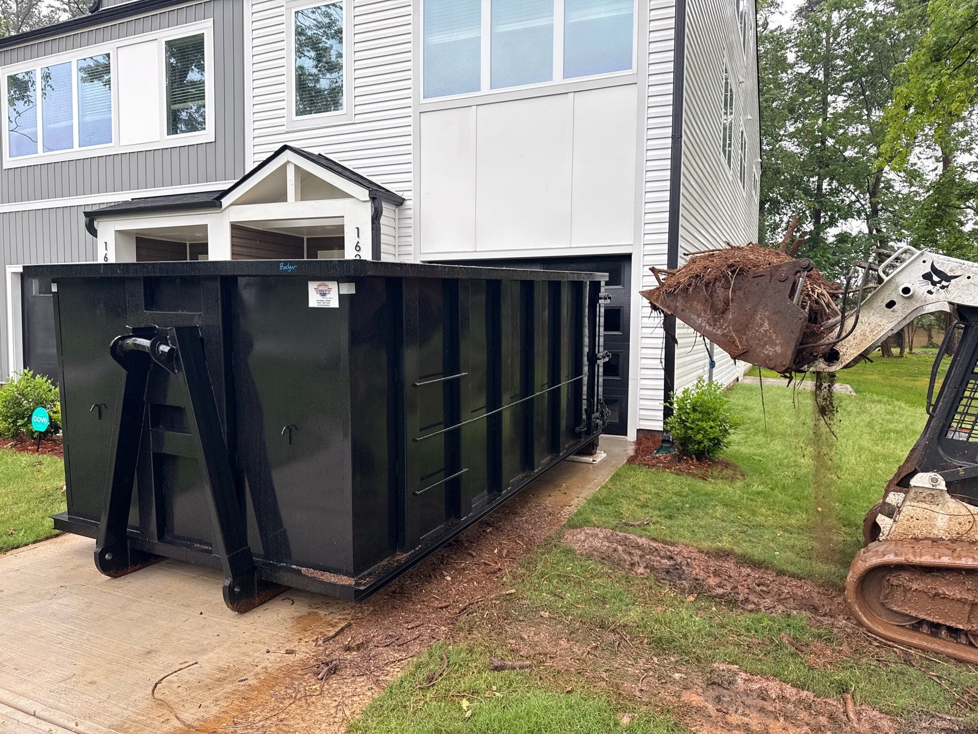 Project in Charlotte by Badger Hauling