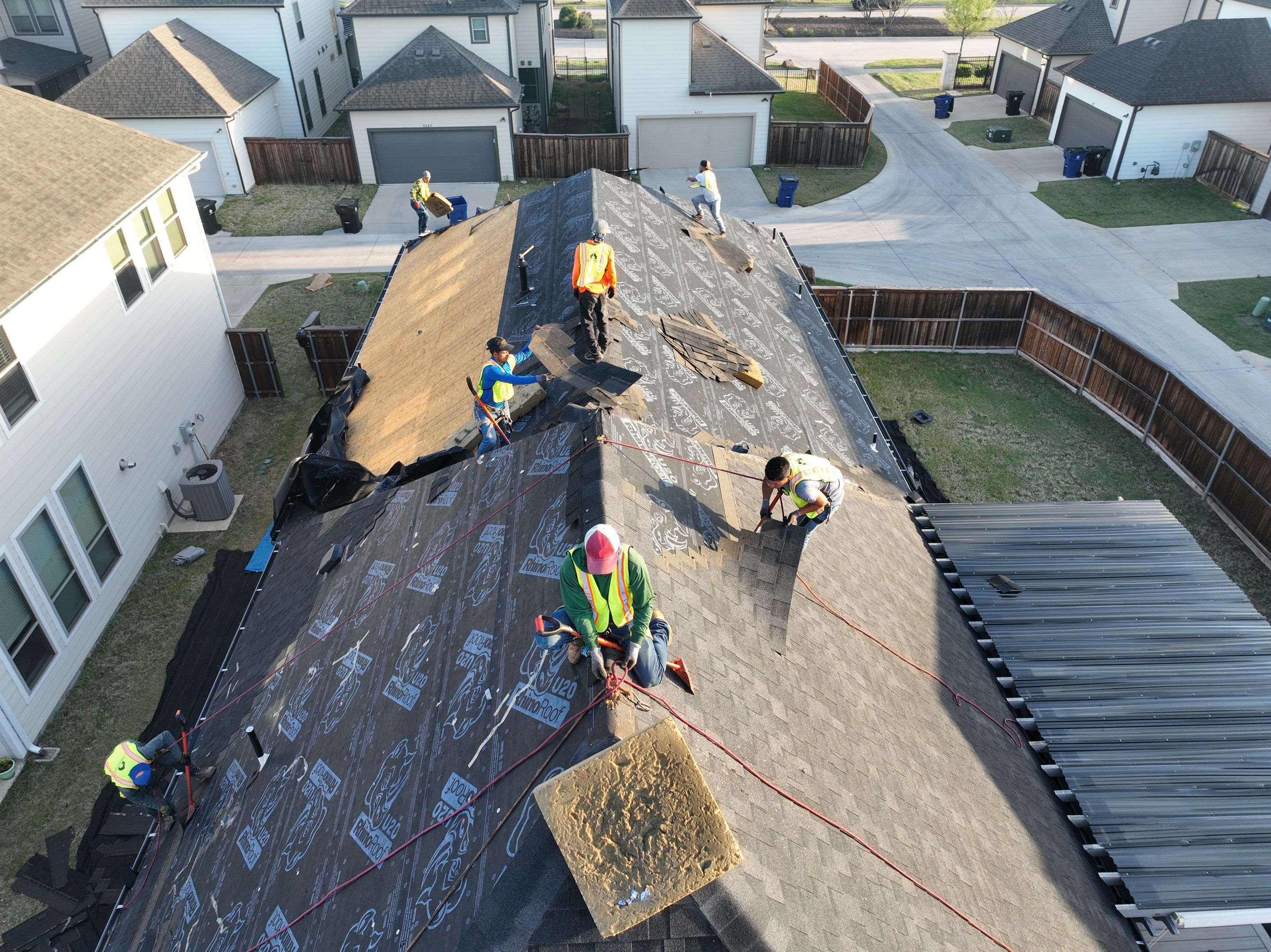 Residential Roofing Installation using Malarkey Highlander Brilliant Black by OneSource Roofing and Restoration