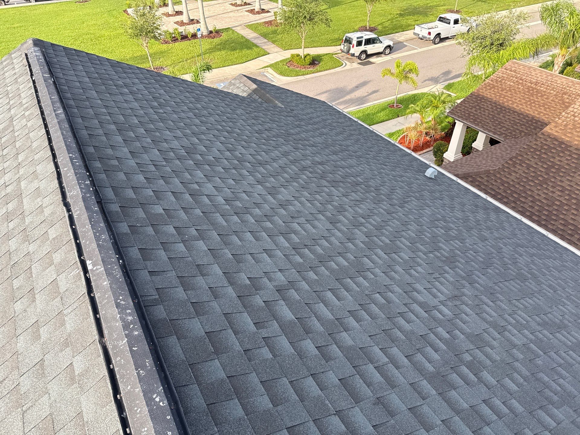 2-Story Asphalt Shingle Roof Cleaning & House Wash – Cypress Mill, Sun City Center, FL by Sunshine AquaWash