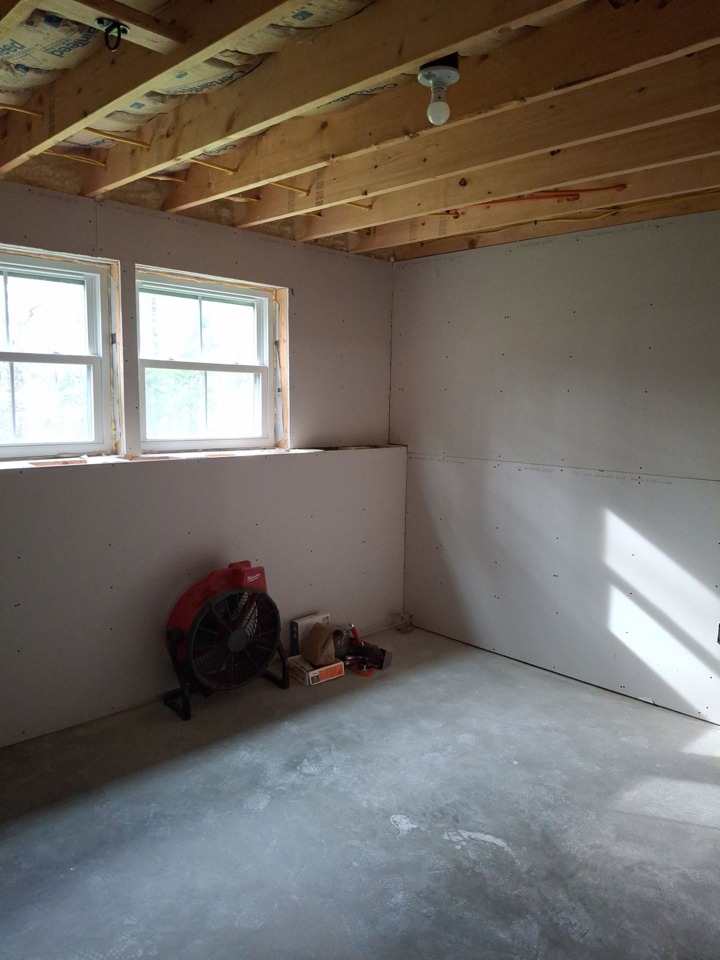 Basement Remodel by Big Pine Panting Inc