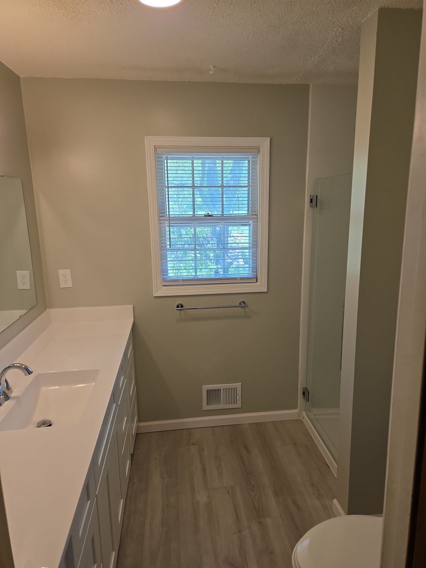 Bathroom Remodel using Shower Door by The Shower Company