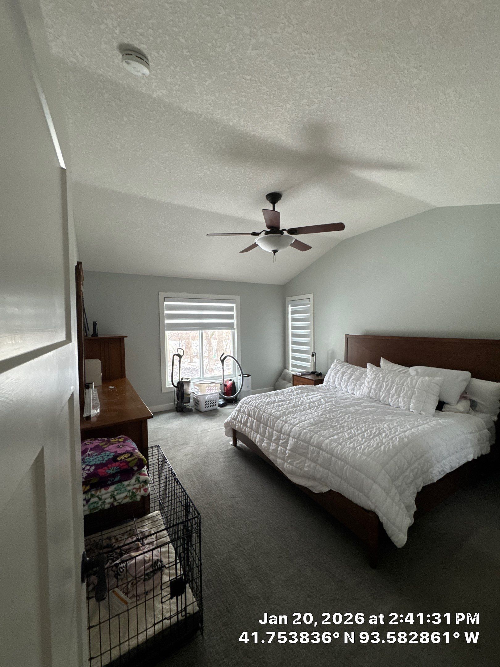 Residential Interior Wall Repaint | Foyer, Stairwell, Hallway & Living Room by Midwest Paint LLC