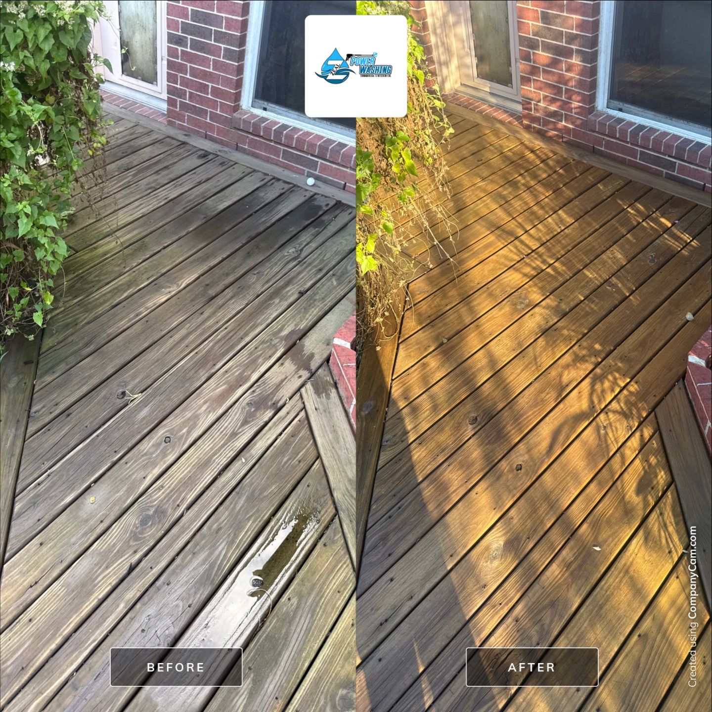 Multi-Level Wood Deck Restoration and Protective Staining in Pearland by Zeal Power Washing