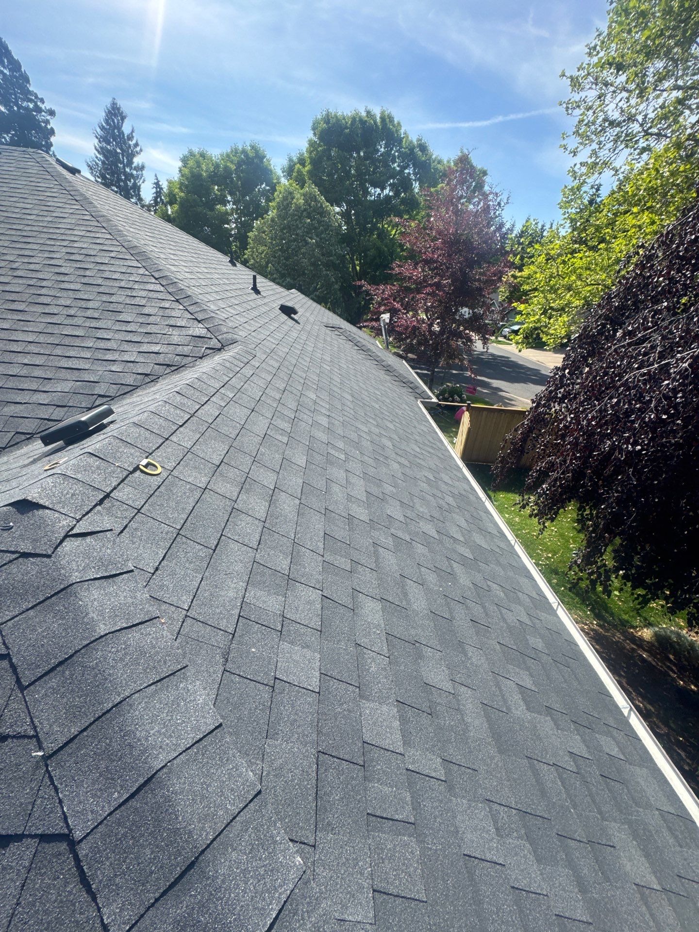 Residential Reroof Featuring Owens Corning Architectural Shingles in Eugene by BEST Roofing & Waterproofing