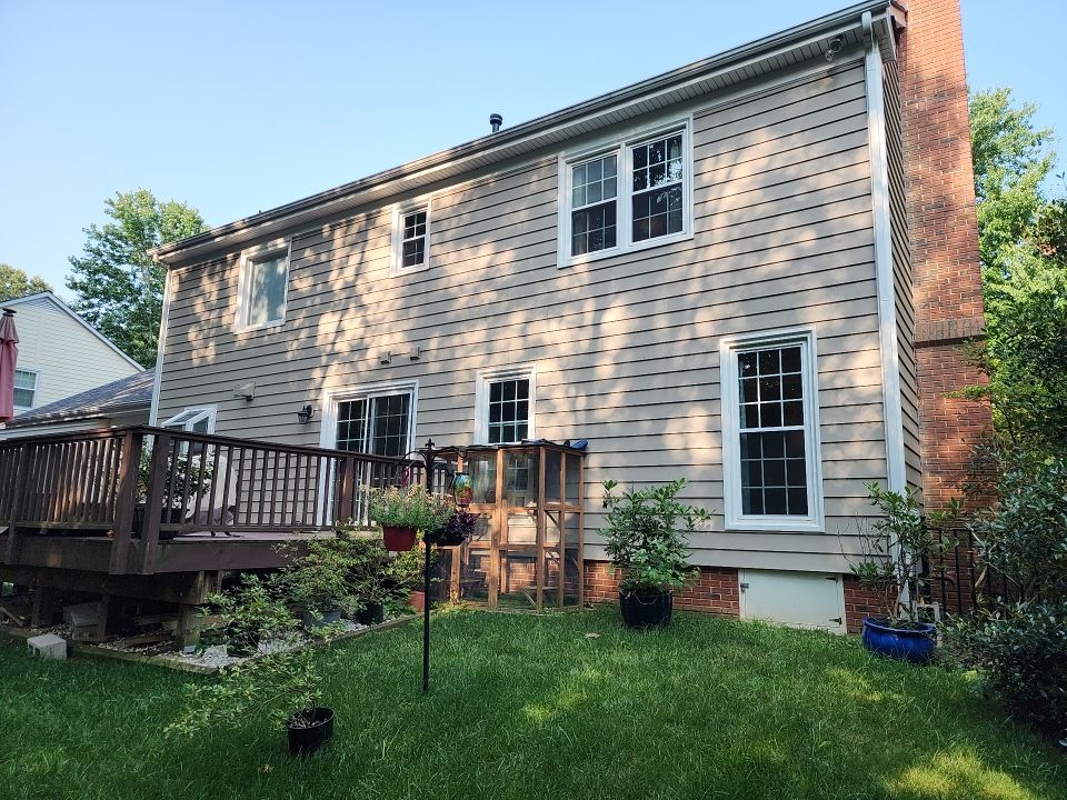 House Wash using cleaner by Power Wash Masters LLC