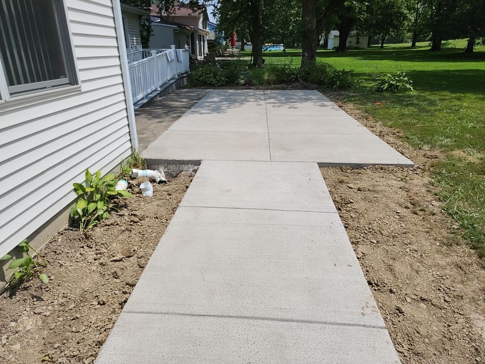 Porch and Concrete by Ivy Lea Construction