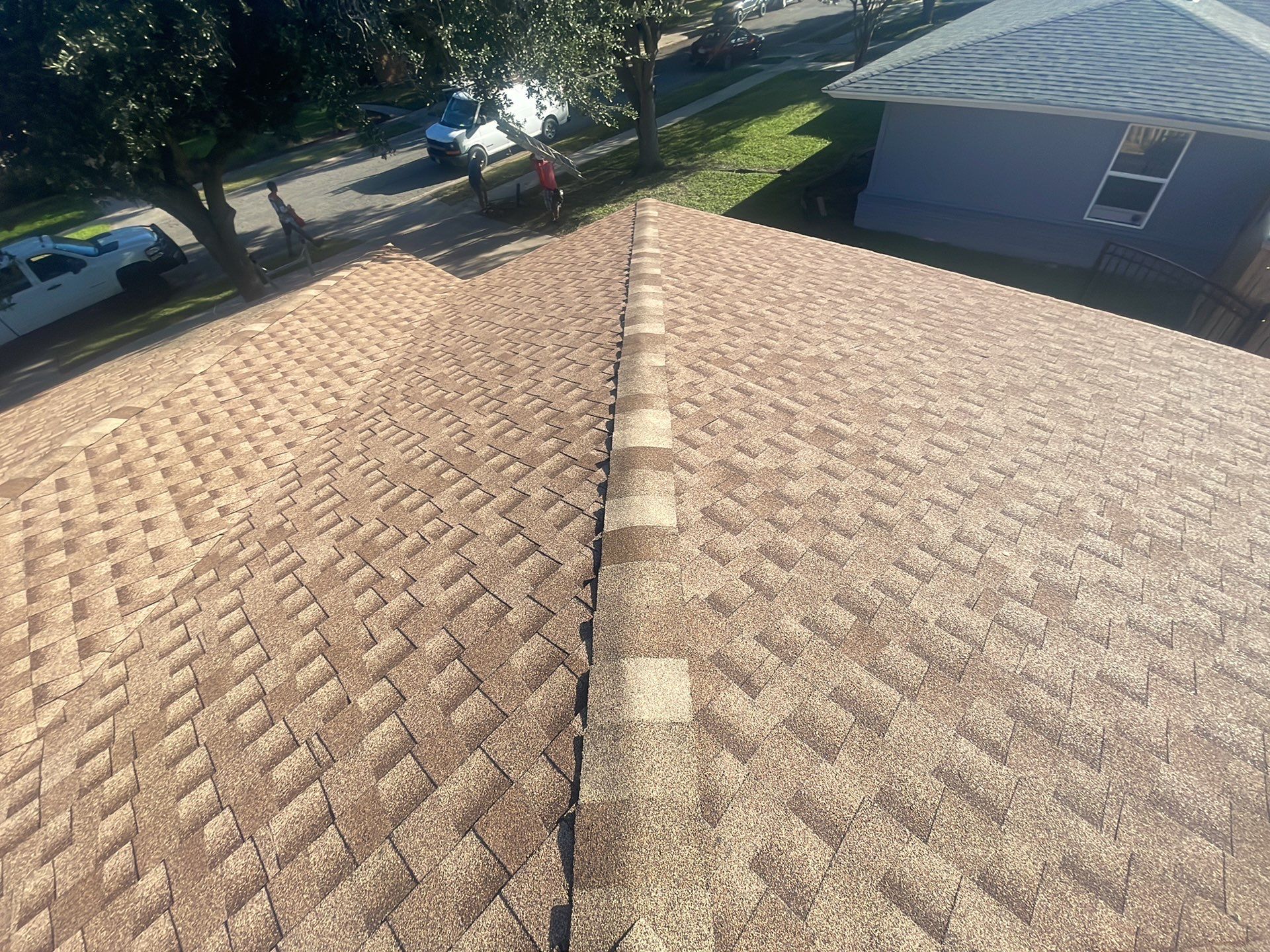 Residential Roofing Installation using GAF HDZ Shakewood by Lighthouse Roofing