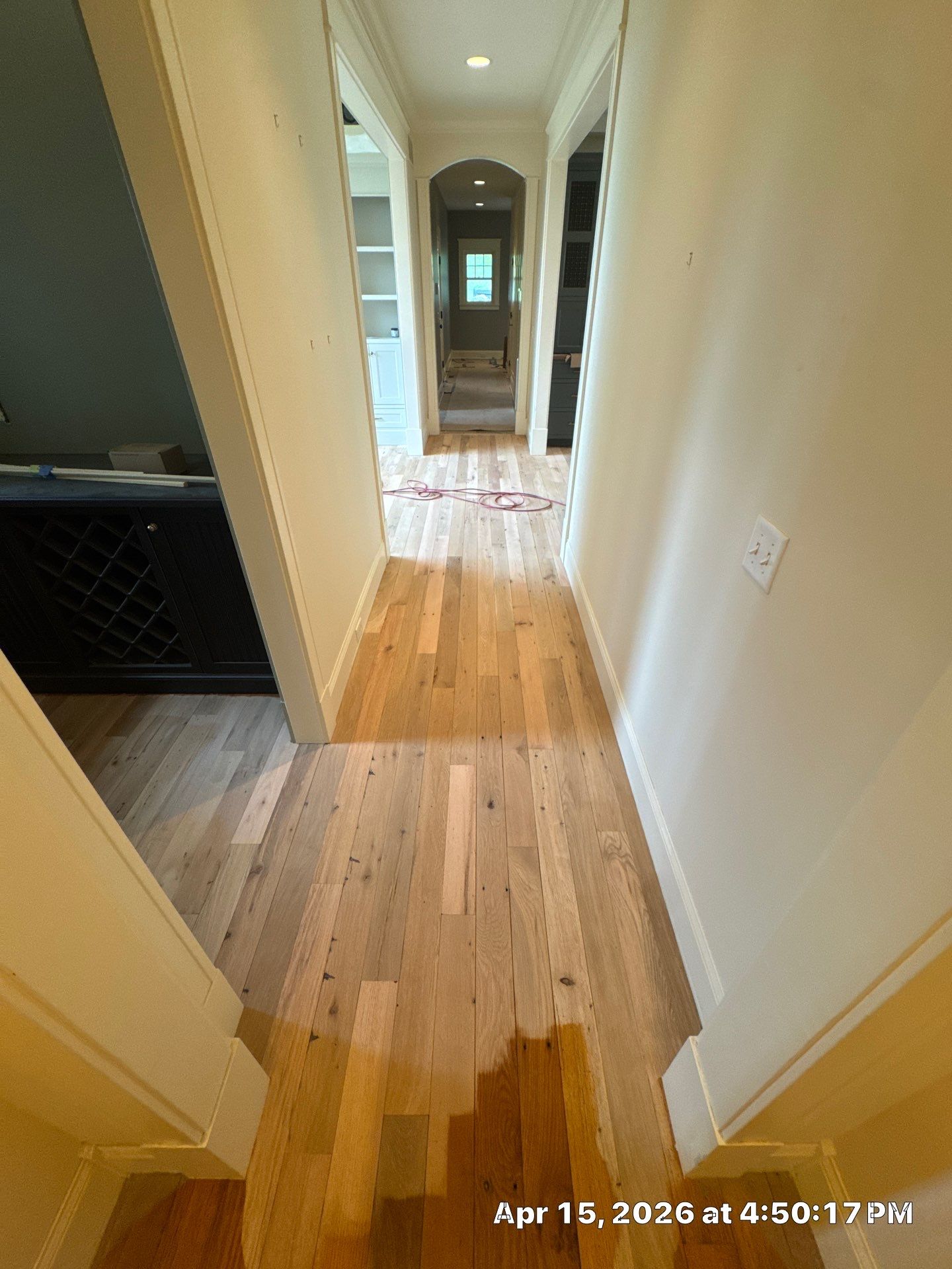 Sand and Finish, Herringbone Feature! by RTBaldwin Hardwood Floors