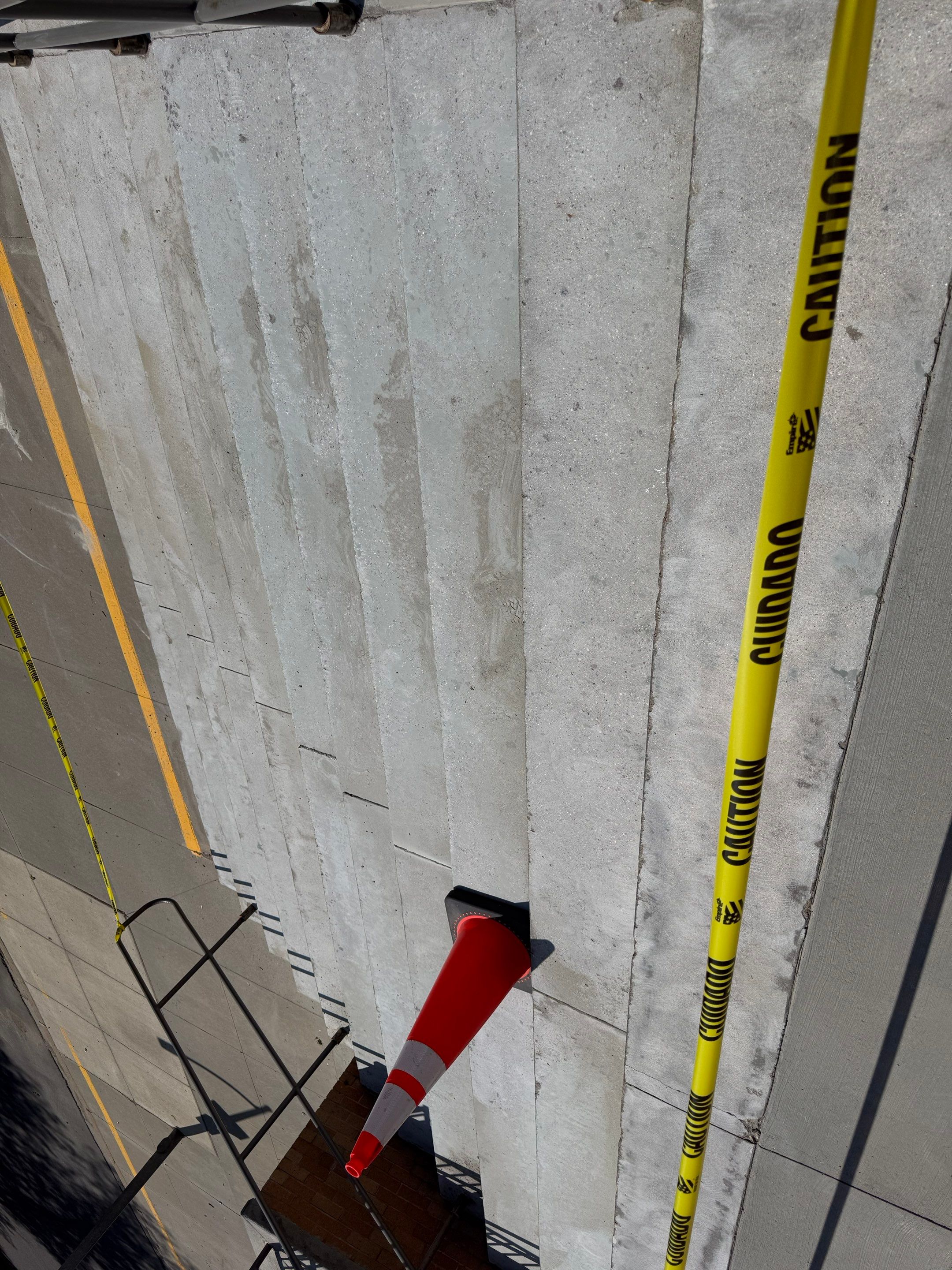 Concrete Stair Repair and Protective Coating in Sioux Falls by Select Painting, Coatings & Garage Cabinets