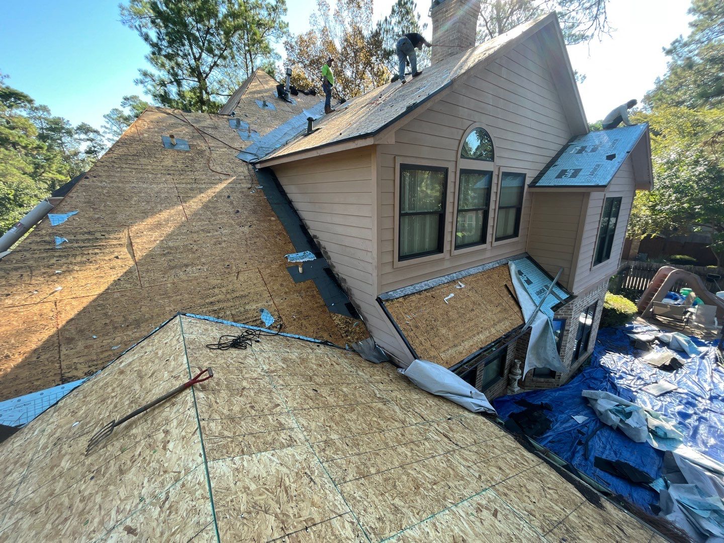 Residential Roof Replacement using GAF shingles by Elite Roofing LLC