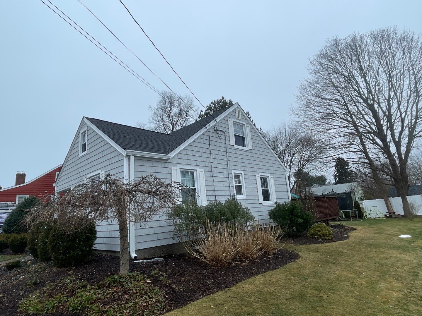 Residential Roofing Installation using Owens Corning TruDefinition Duration AR - Onyx Black & New Siding Install using Certainteed Sterling gray by A Plus Exterior