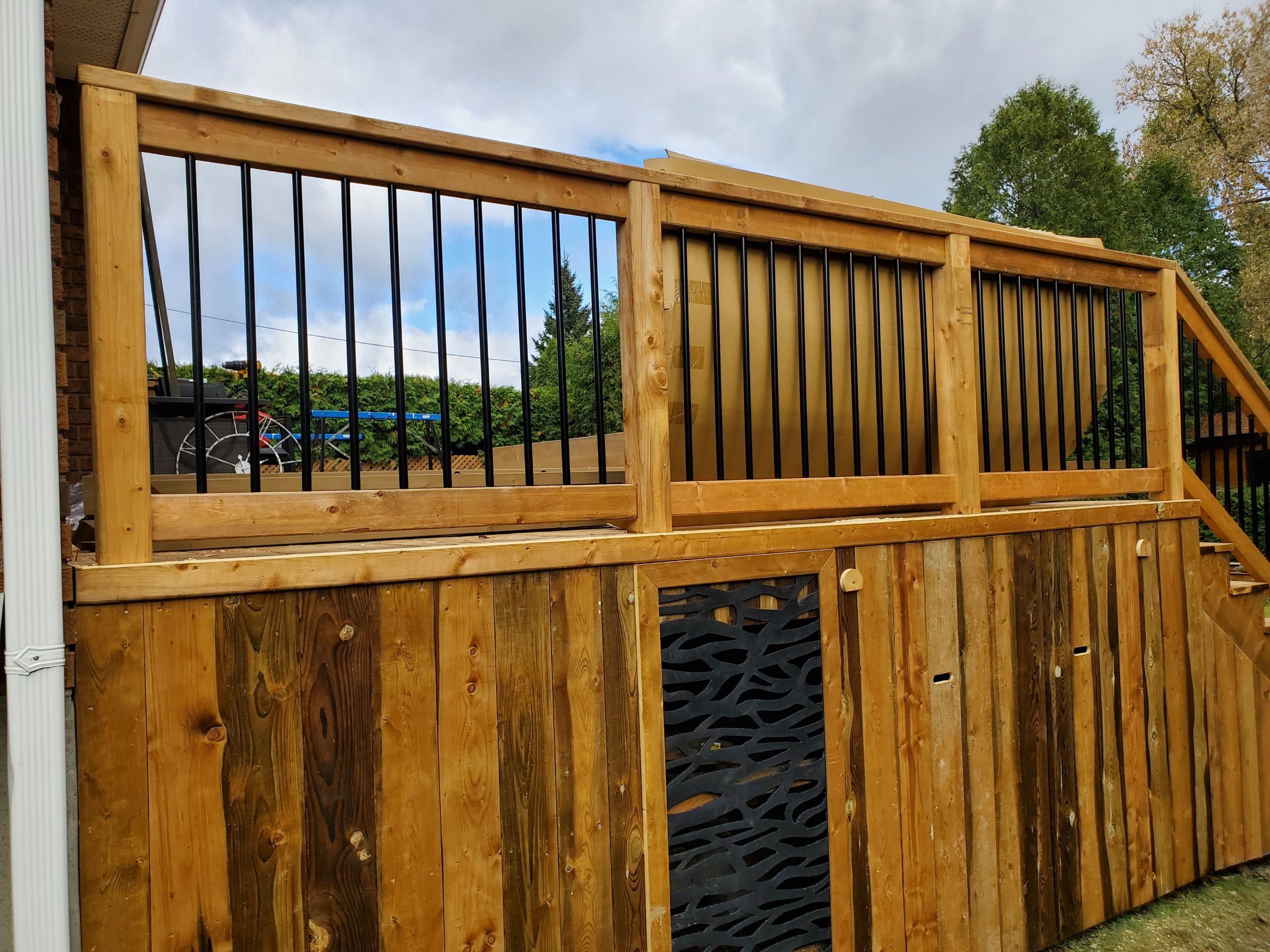Deck Construction by Impact Construction Sudbury