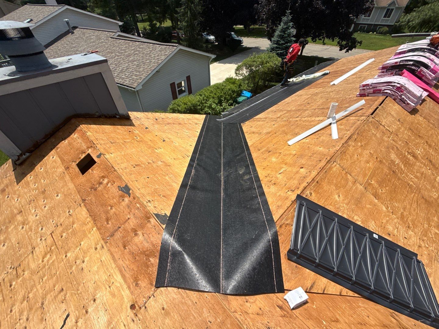 Roof Replacement using Owens Corning Tru Definitions by 180 Contractors