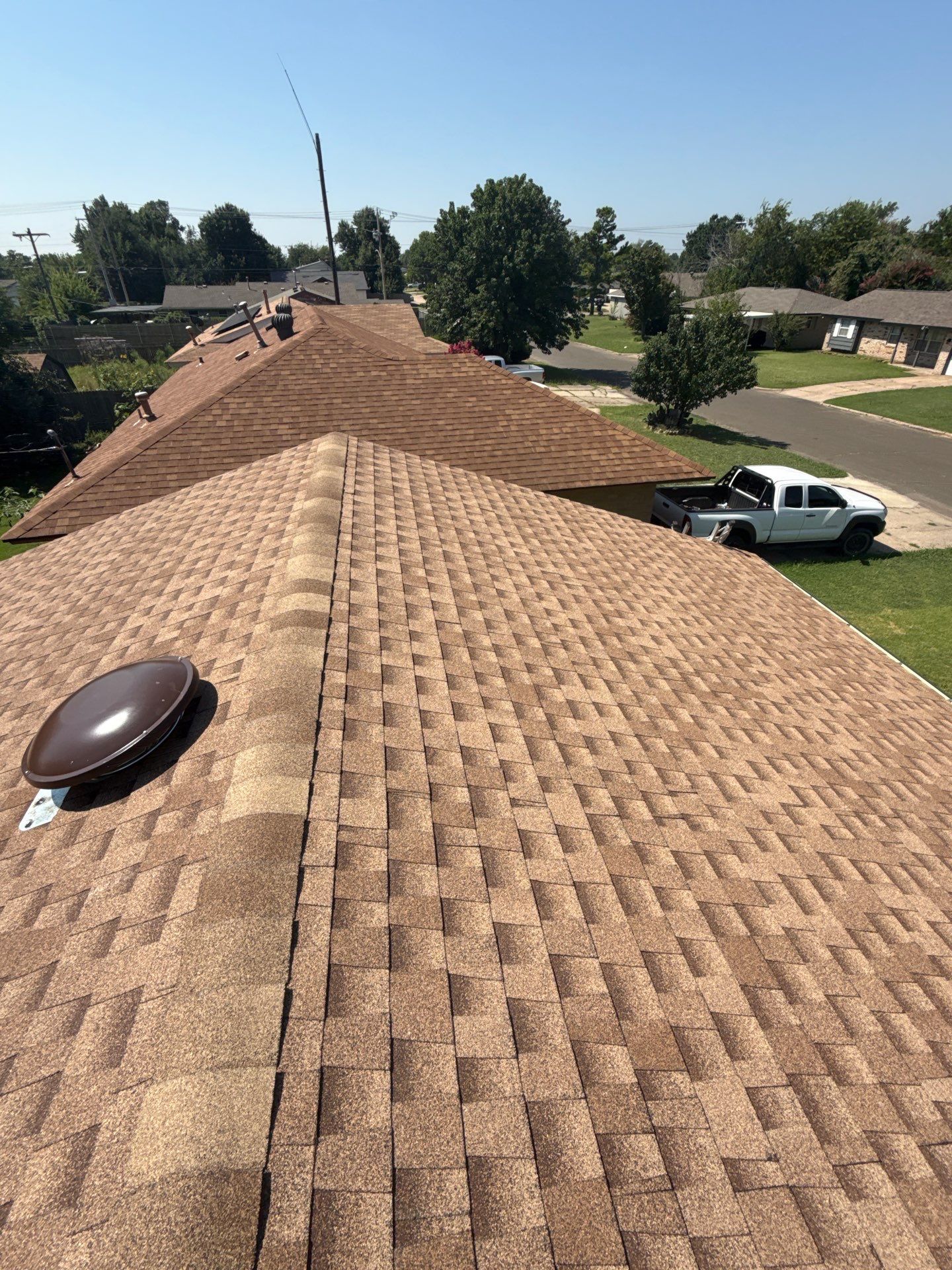 roof replacement in Moore by McCann's Roofing and Construction