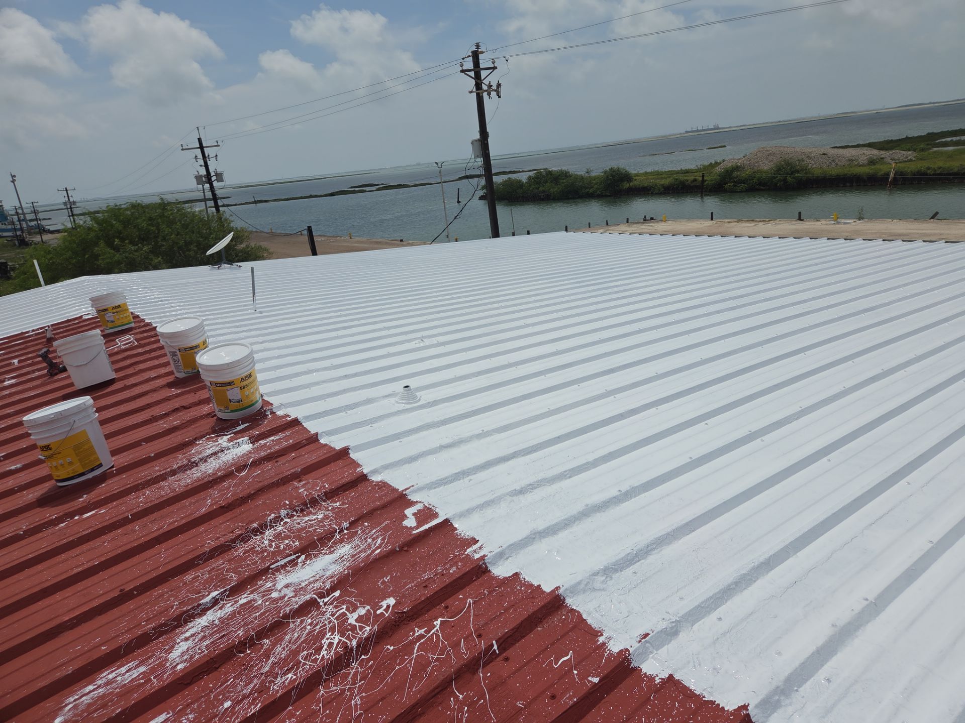 Ingleside Waterfront Industrial Waterproofing by Bayfront Roofing and Construction