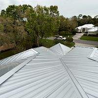 24ga 1" Nail-Strip Mill Finish by Total Roofing System The Metal Roof Experts