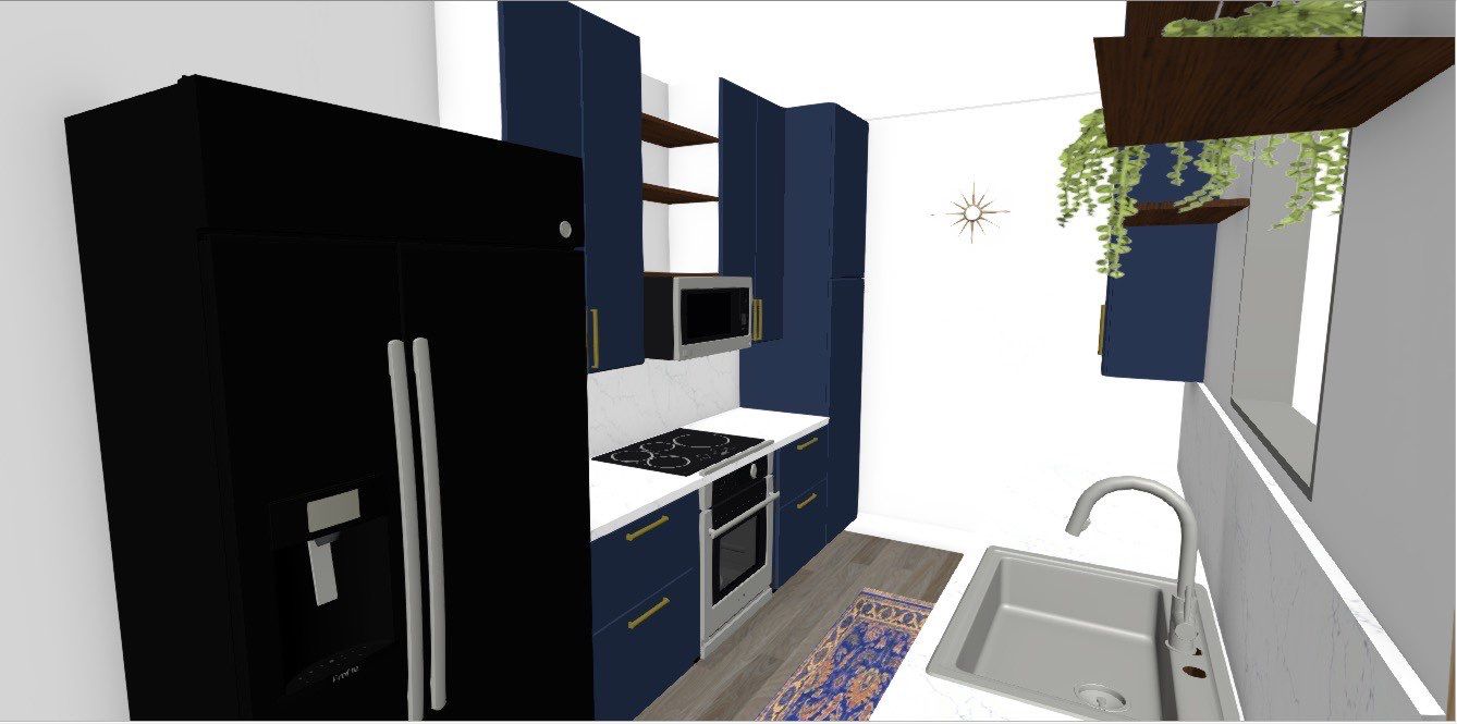 Modern Kitchen Remodel by Rio Grande Building & Storage