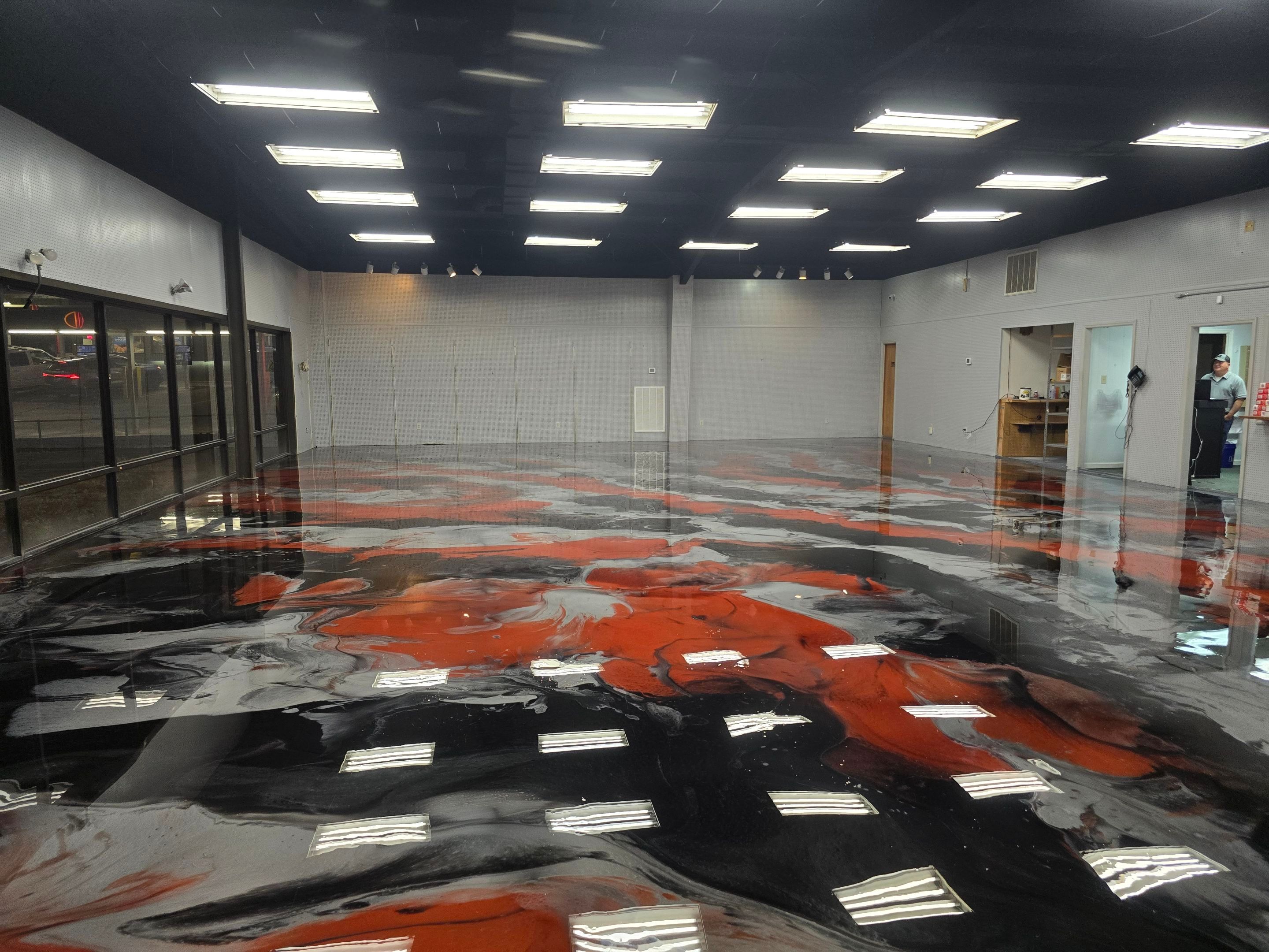 Beautiful Floor for 64 Auto Parts in Cleveland! by Elite Floor Solutions