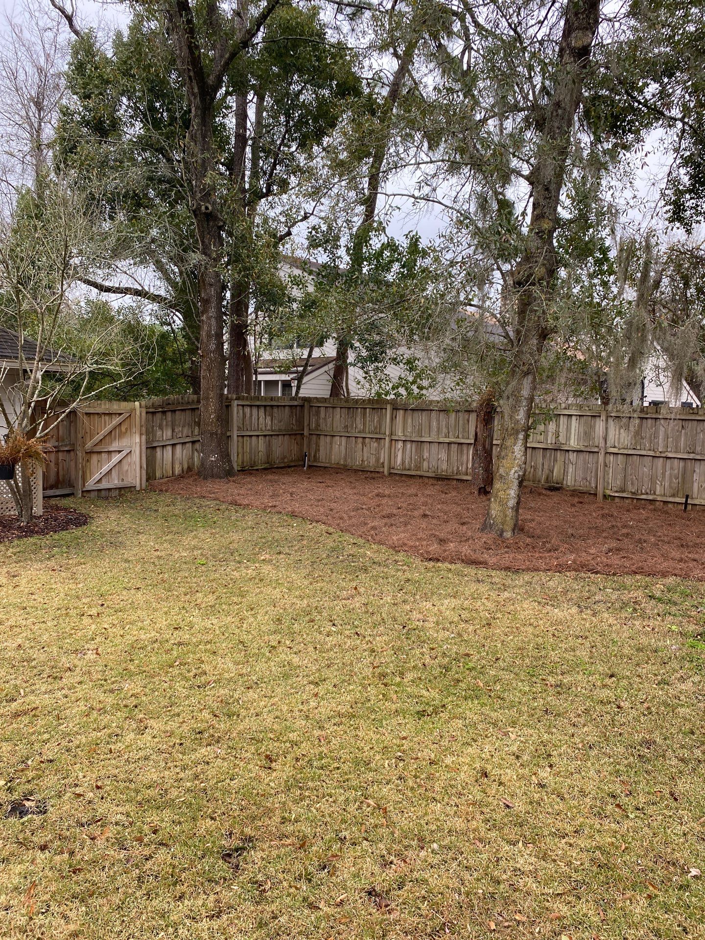 Deerwood Resident | Pine Straw Install by ProGreen Services