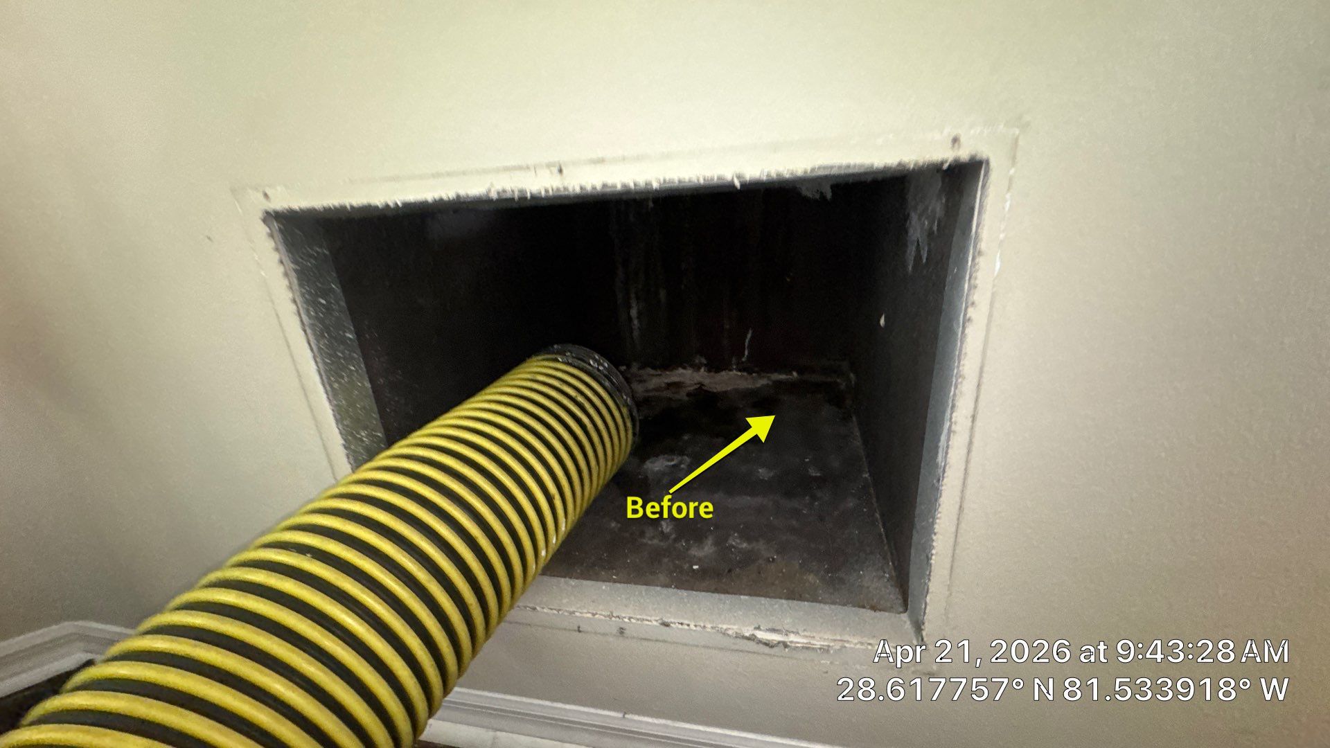 Air Duct Cleaning in Ocoee by Hygienic Air, Inc