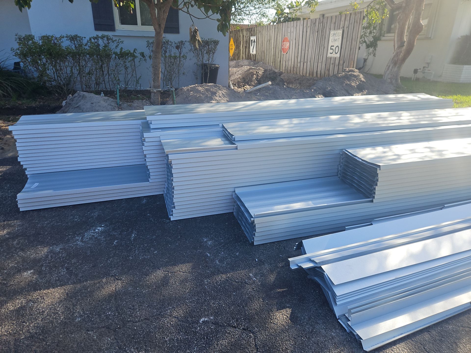 Residential Roofing Installation using 1.5'' Mechanical Seam by BLUES BROTHERS CONSTRUCTION CORP