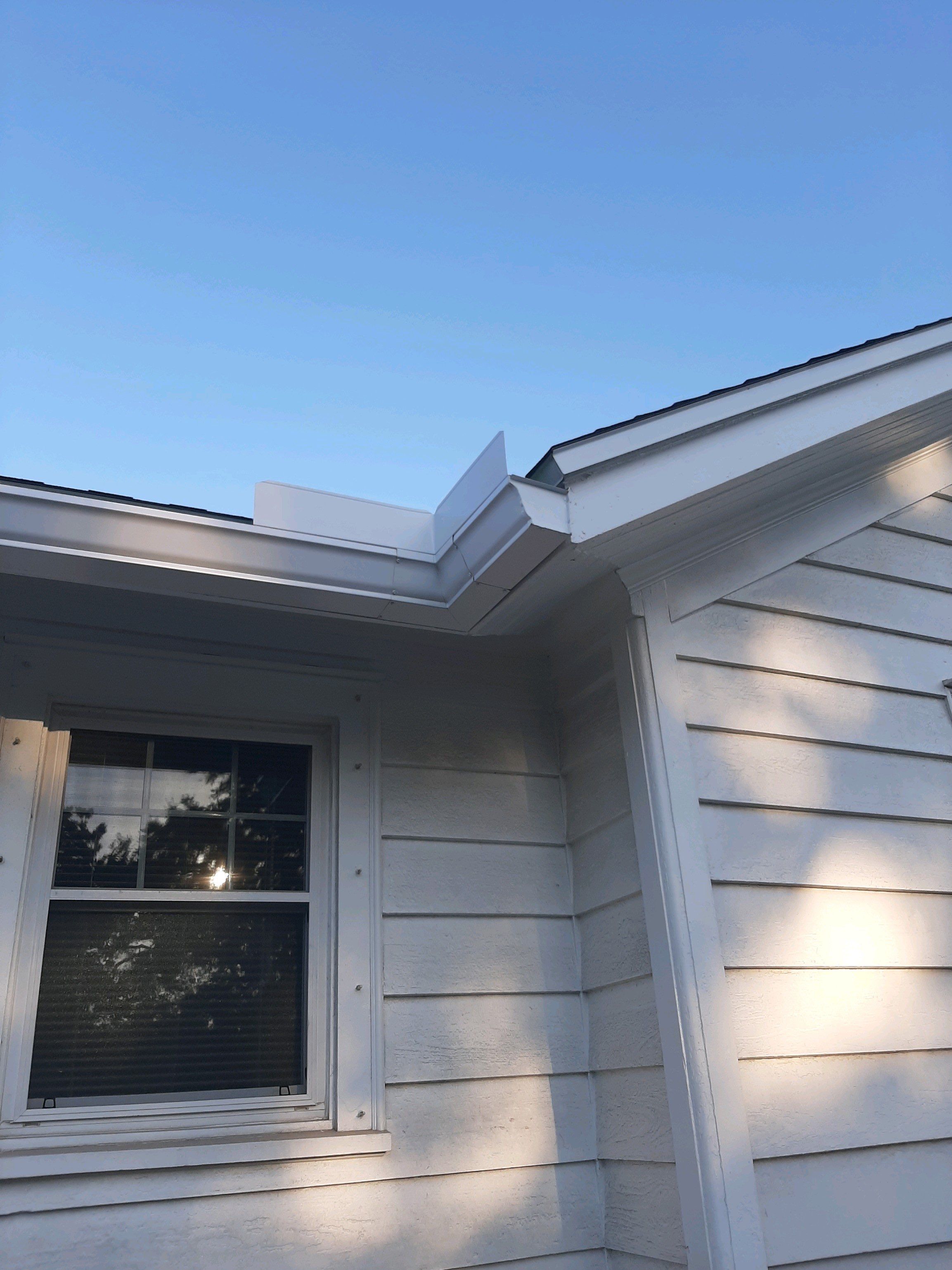 Gutter Installation using K-Style Seamless Gutters by Gutter Professors