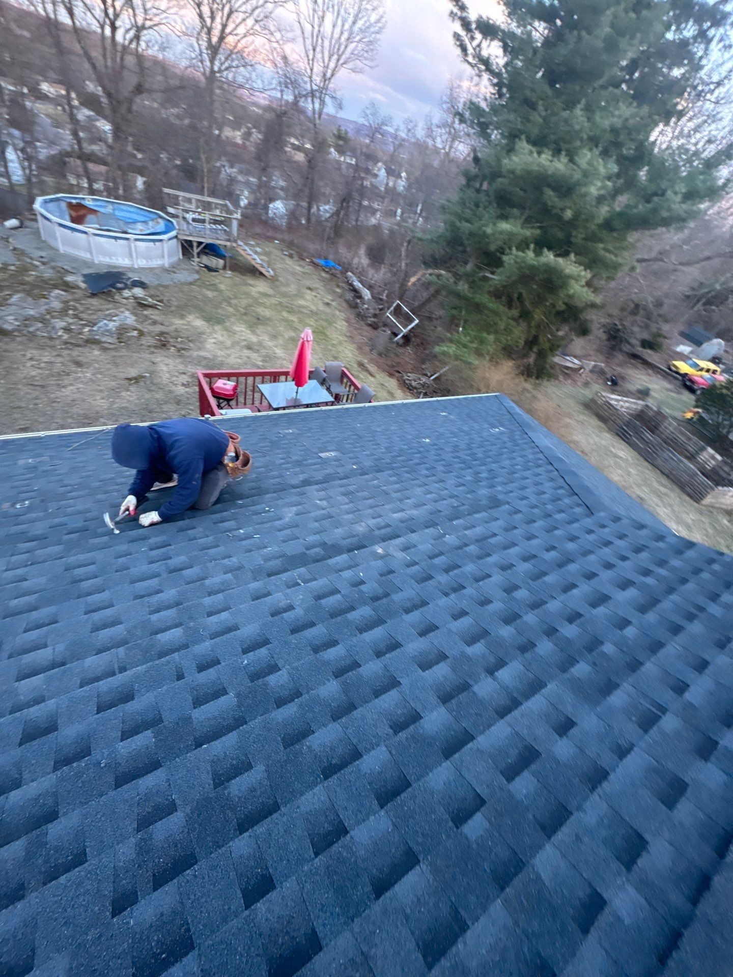Estate Gray Shingles by Reimagine Roofing