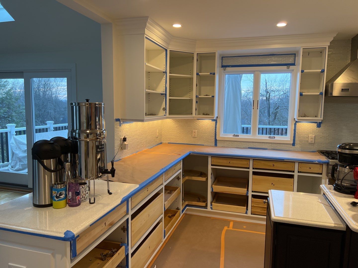Kitchen Cabinet Refinishing by Spectrum Painting, LLC