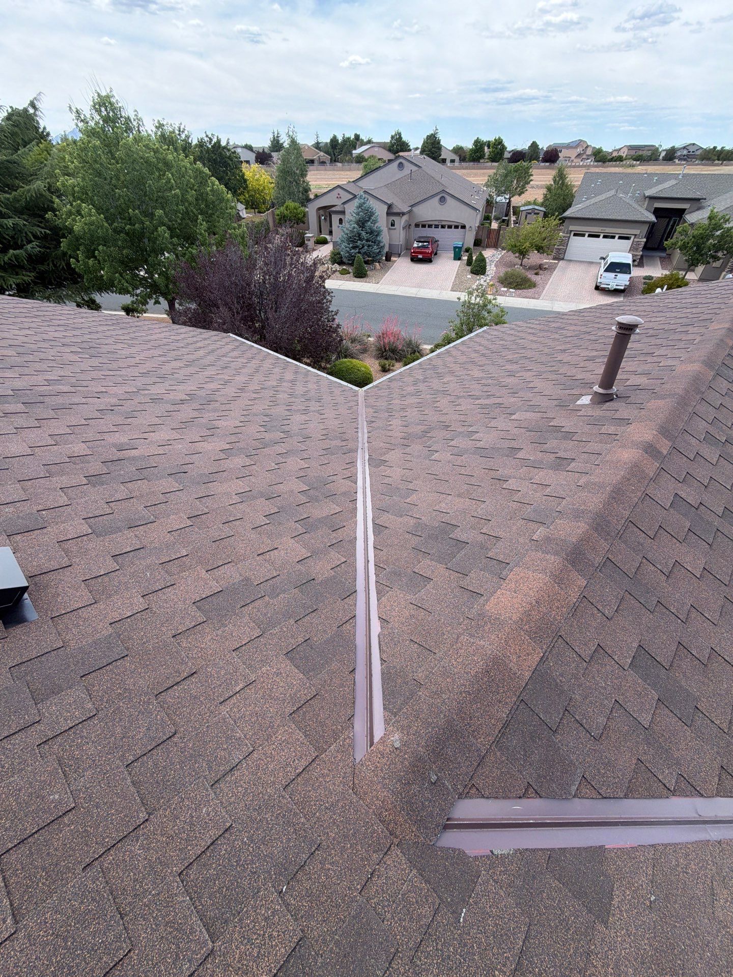 Residential Roof Replacement with Designer Shingles in Prescott Valley by Badger Roofing