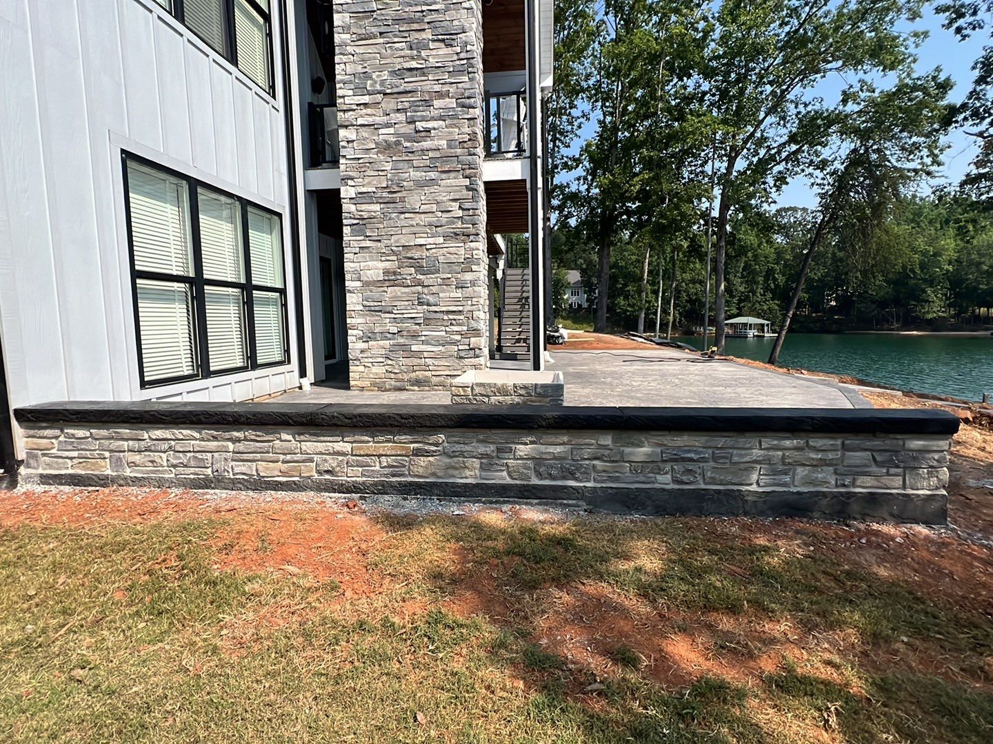 Stamped Concrete Patio by Xtreme Concrete Services