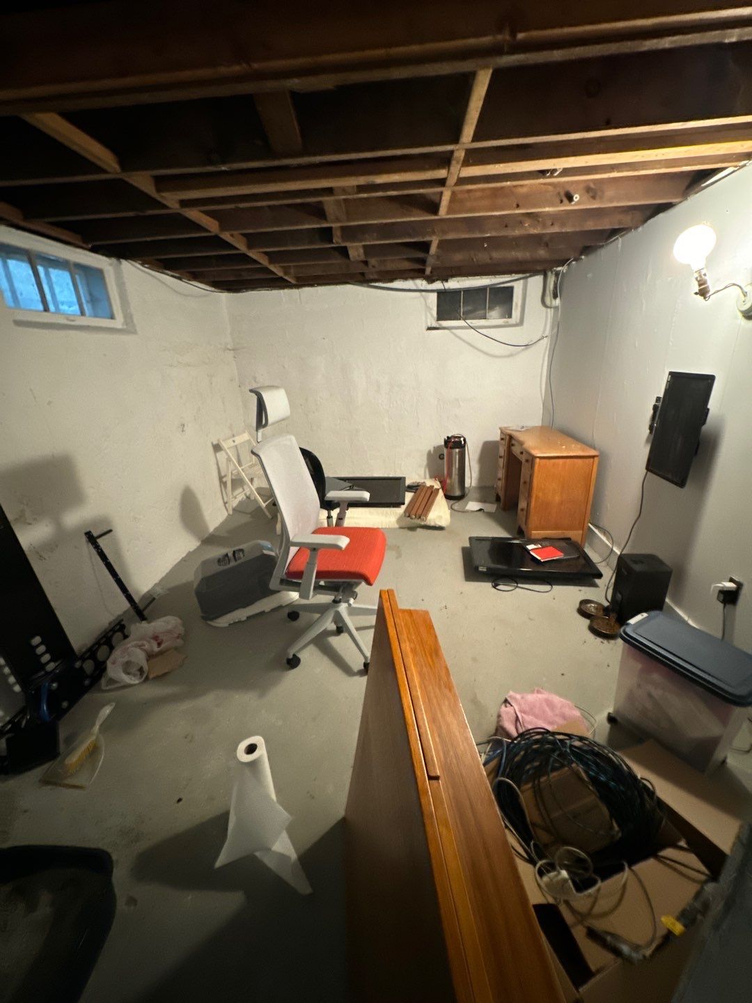 Interior Basement Waterproofing in NE MPLS by Waterproofing Northeast