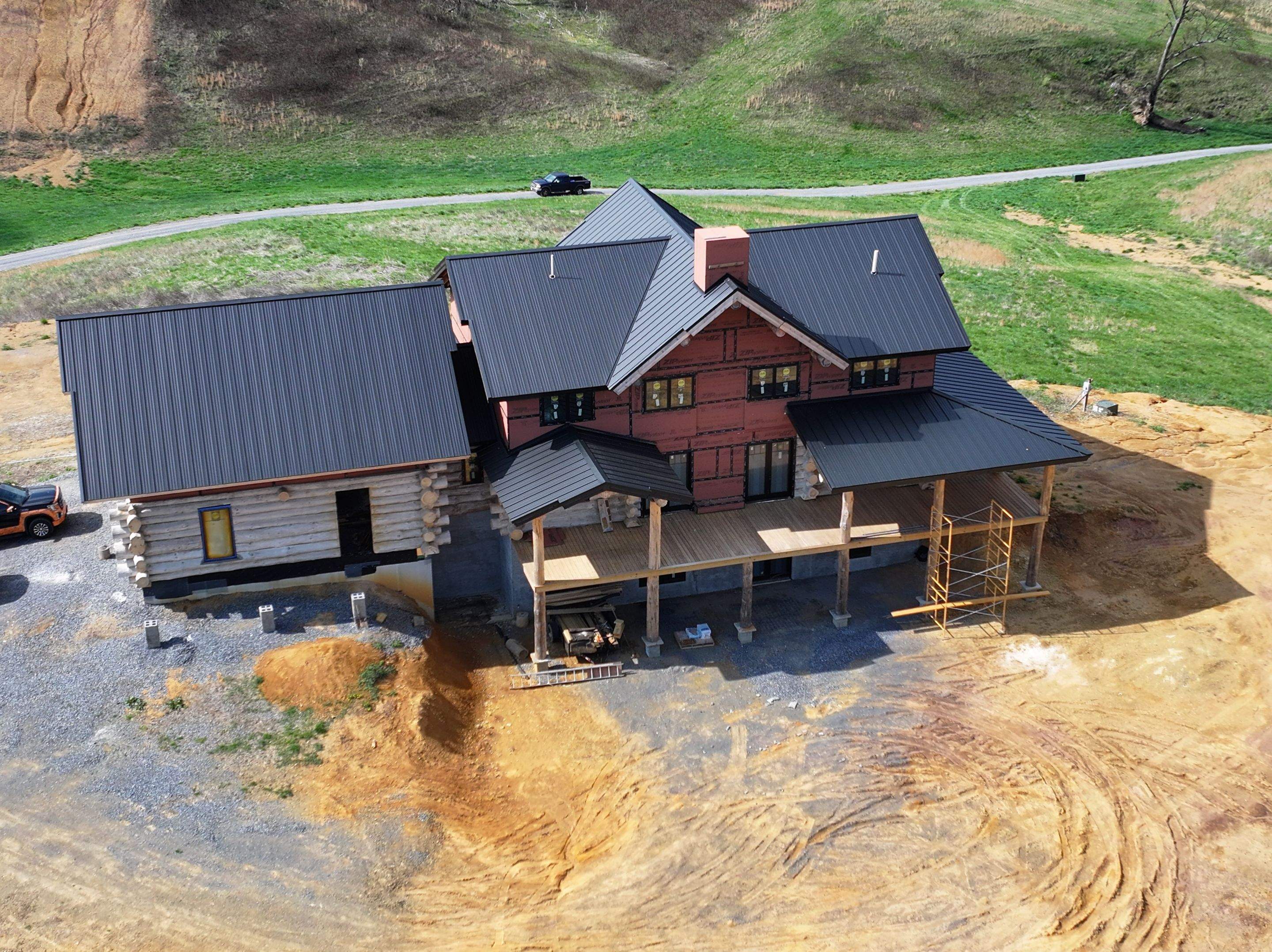Black Frost Standing Seam by Omnia Roofing