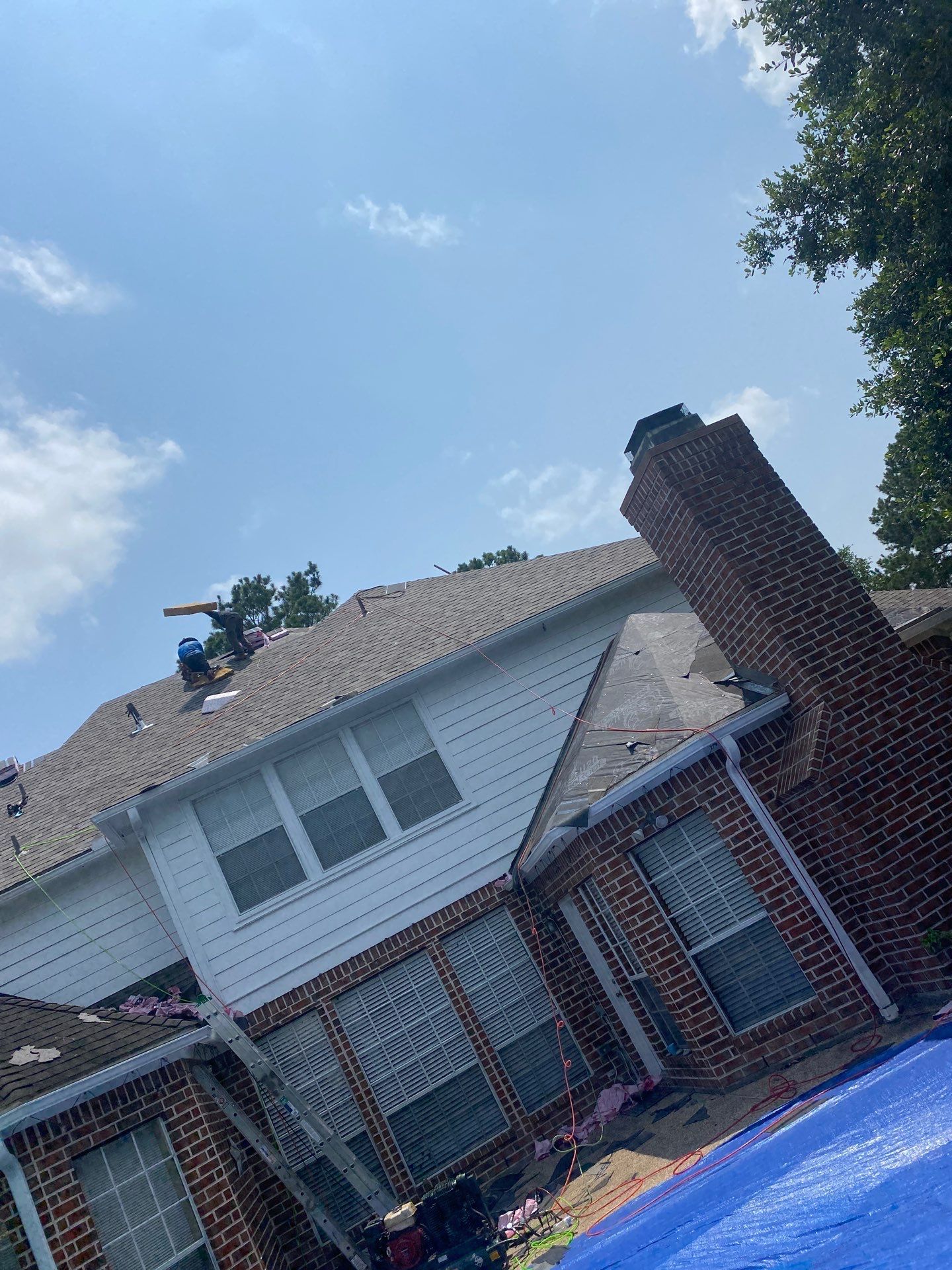 Residential Roofing Repair using Owen's Corning Duration (Lifetime) Shingles by Roof Repair Company