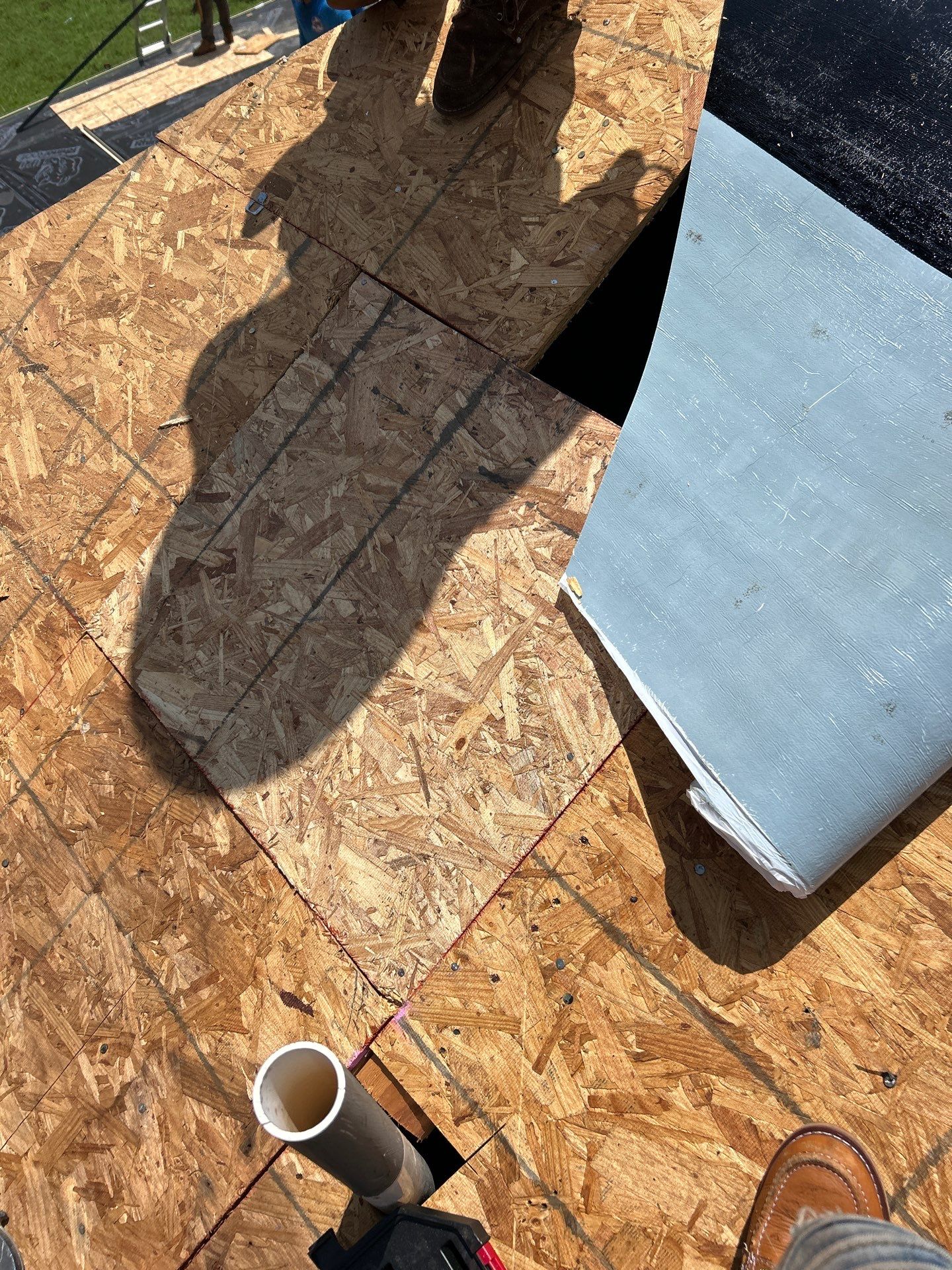 Residential Roofing Installation using Owen's Corning Duration (Lifetime) Shingles by Roof Repair Company