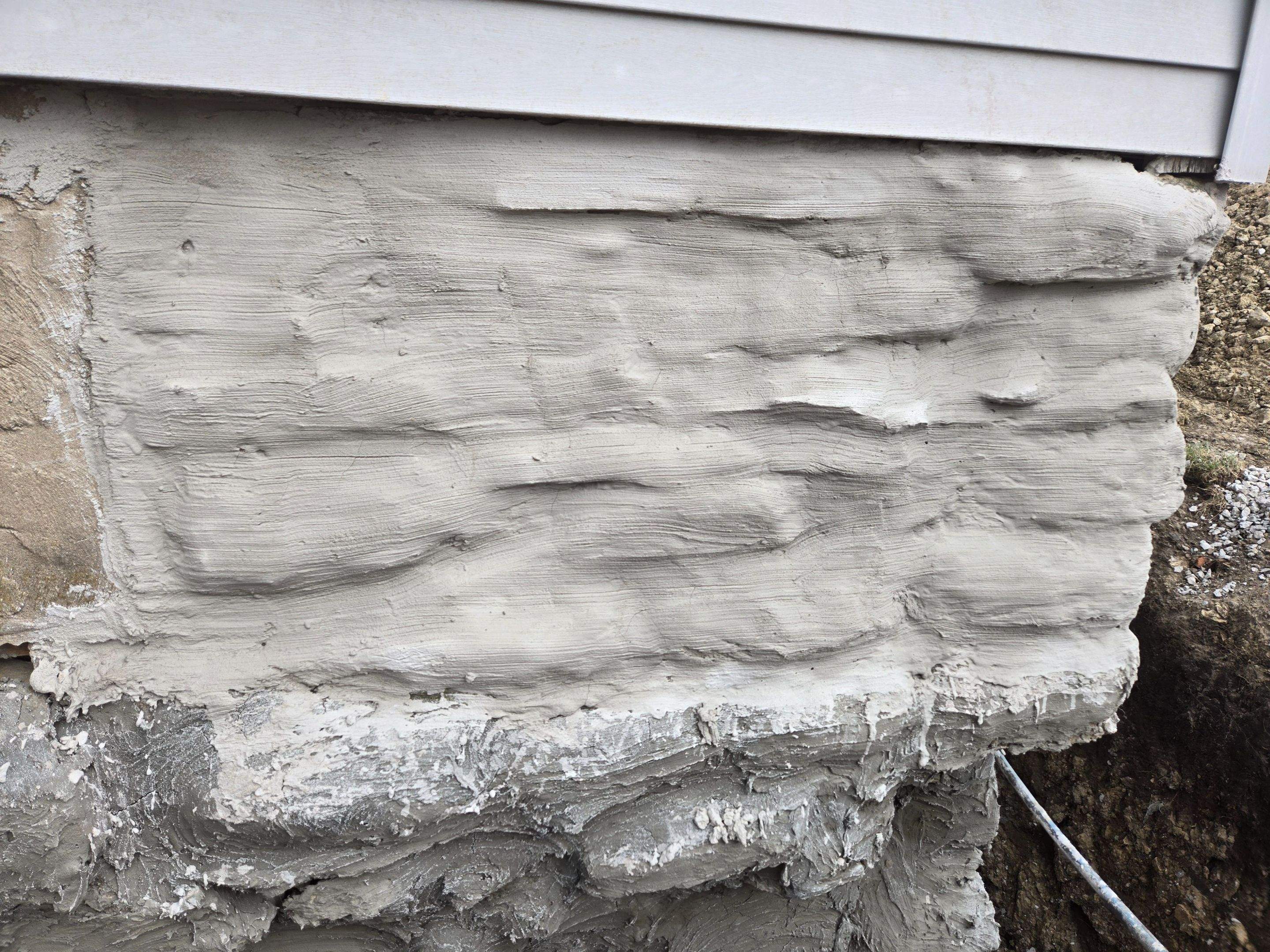 Full Limestone Foundation Restoration using sprayable geopolymer concrete by Allied Water Services