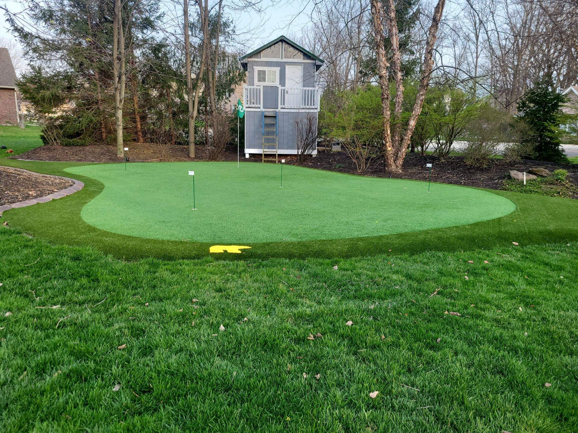 Backyard Practice Green Indianapolis, IN by Southwest Greens Midwest