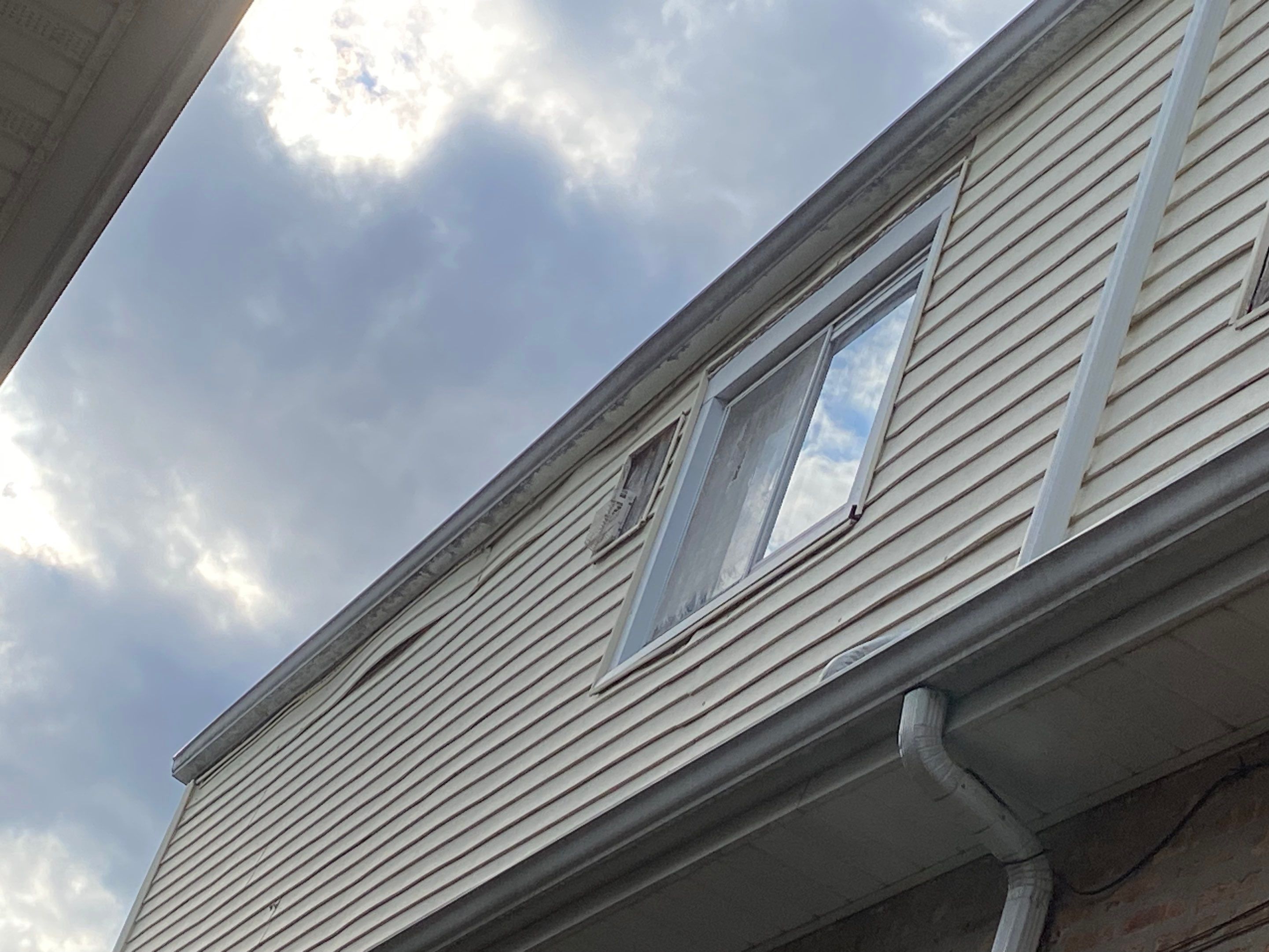 Roof and siding replacement by wind damage by Just Brilliant Restoration JBR